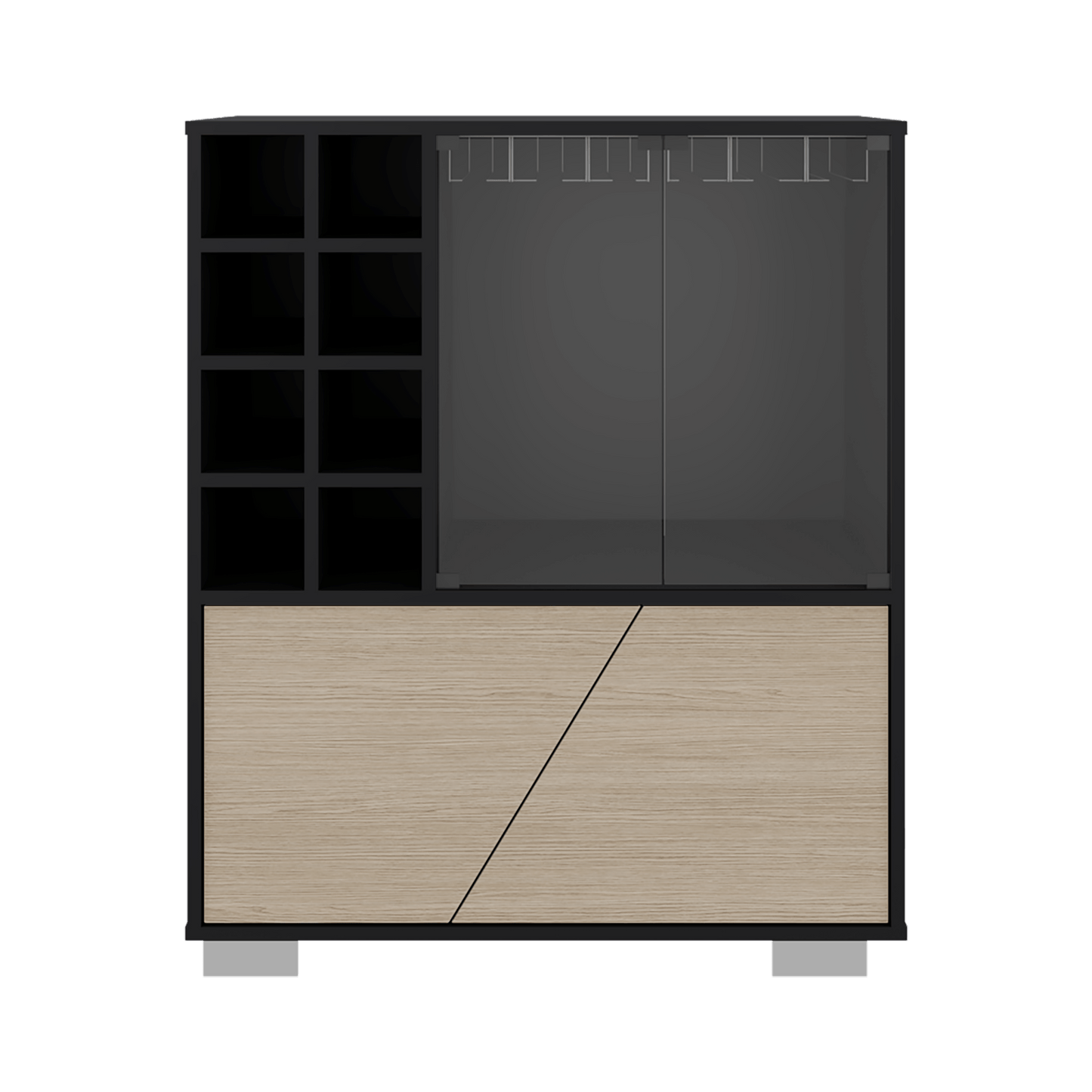 Bar Fraktal 94X78X40 Rta Wengue Cartagena Zf