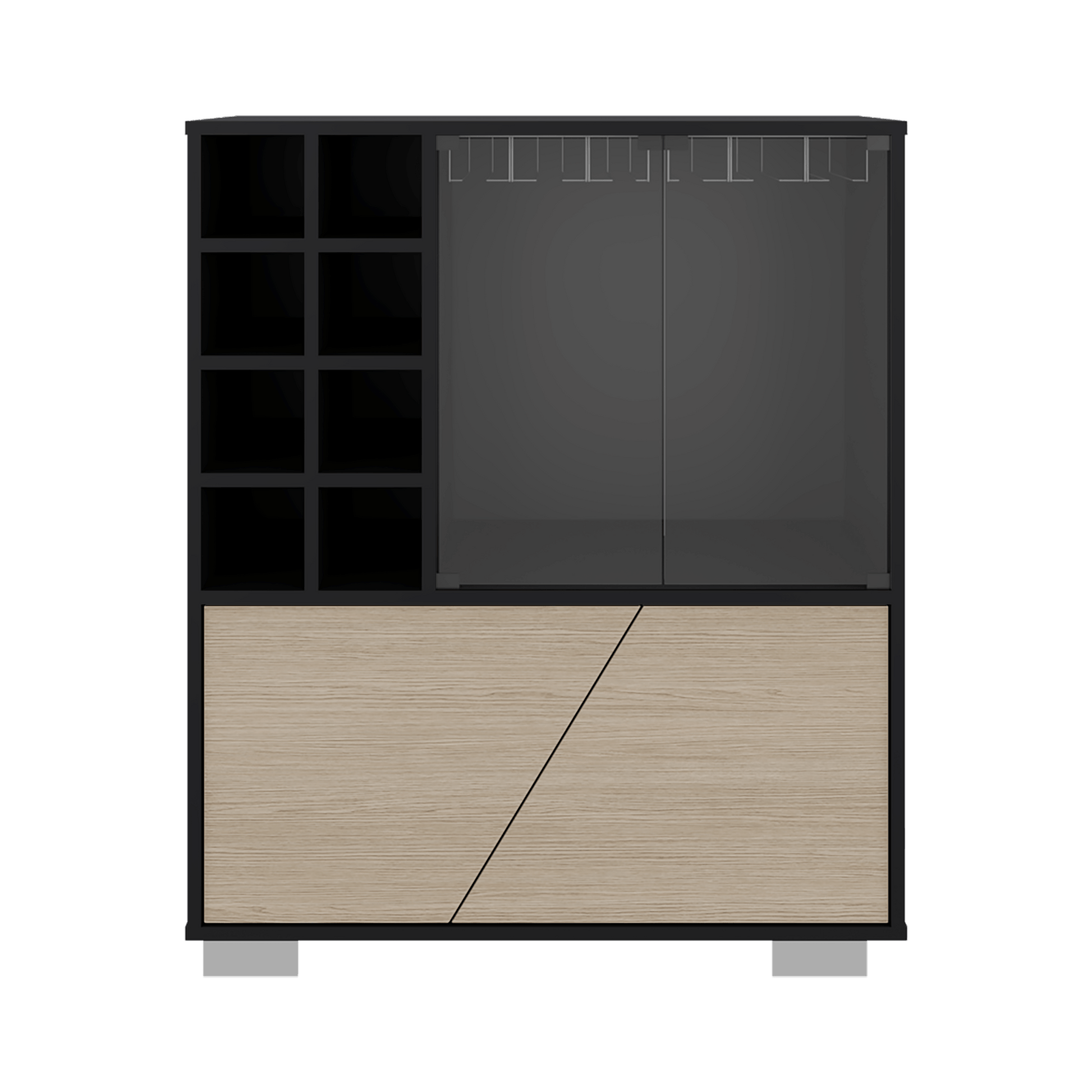 Bar Fraktal 94X78X40 Rta Wengue Cartagena Zf