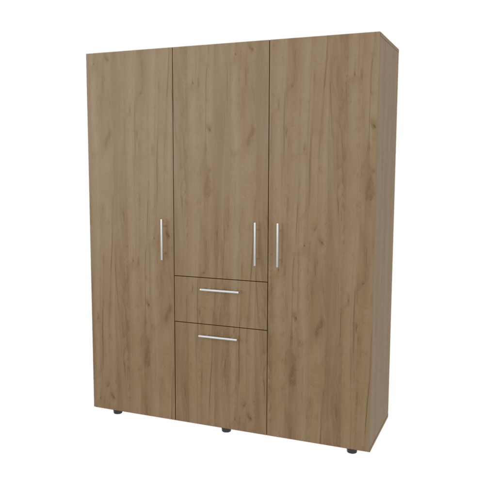 Closet Belen 178X140X46 Rta Fresno Wengue Zf