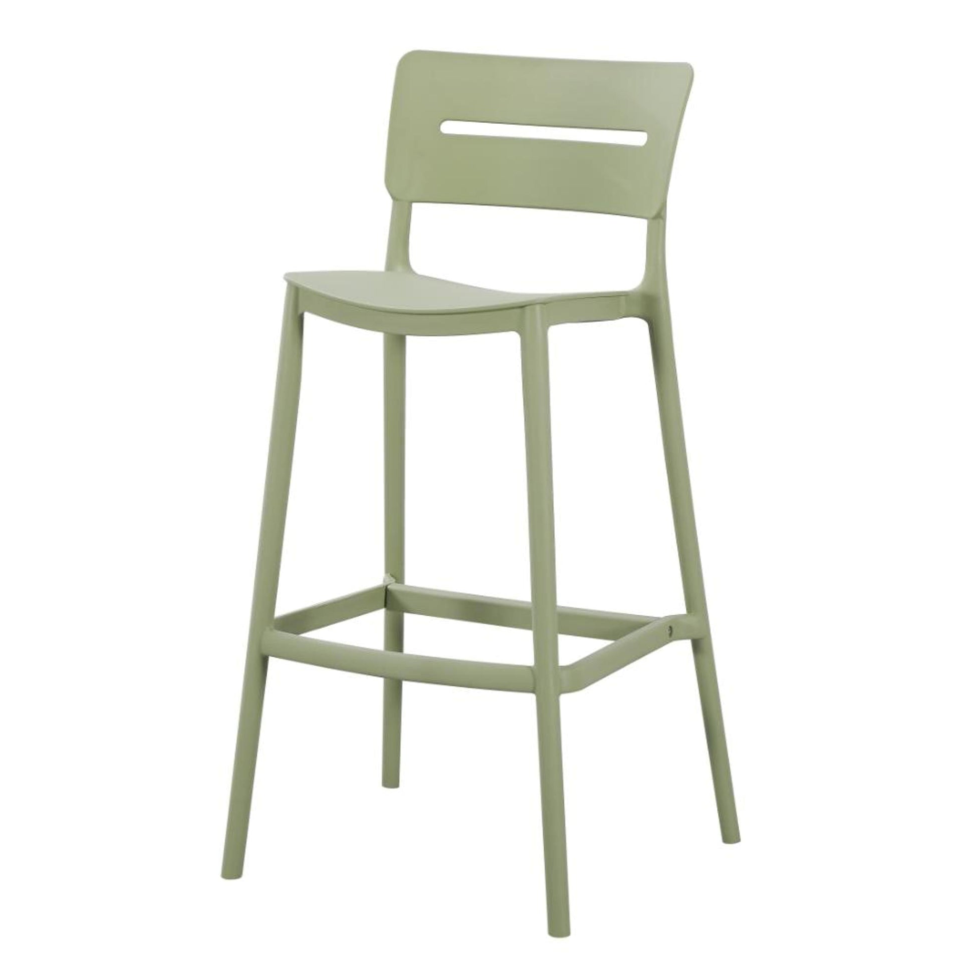 Silla Bar Manila 101X37X51 Rta Verde