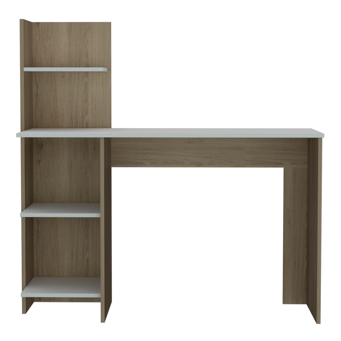 Escritorio 120 Vilna Rta Rovere + Blanco