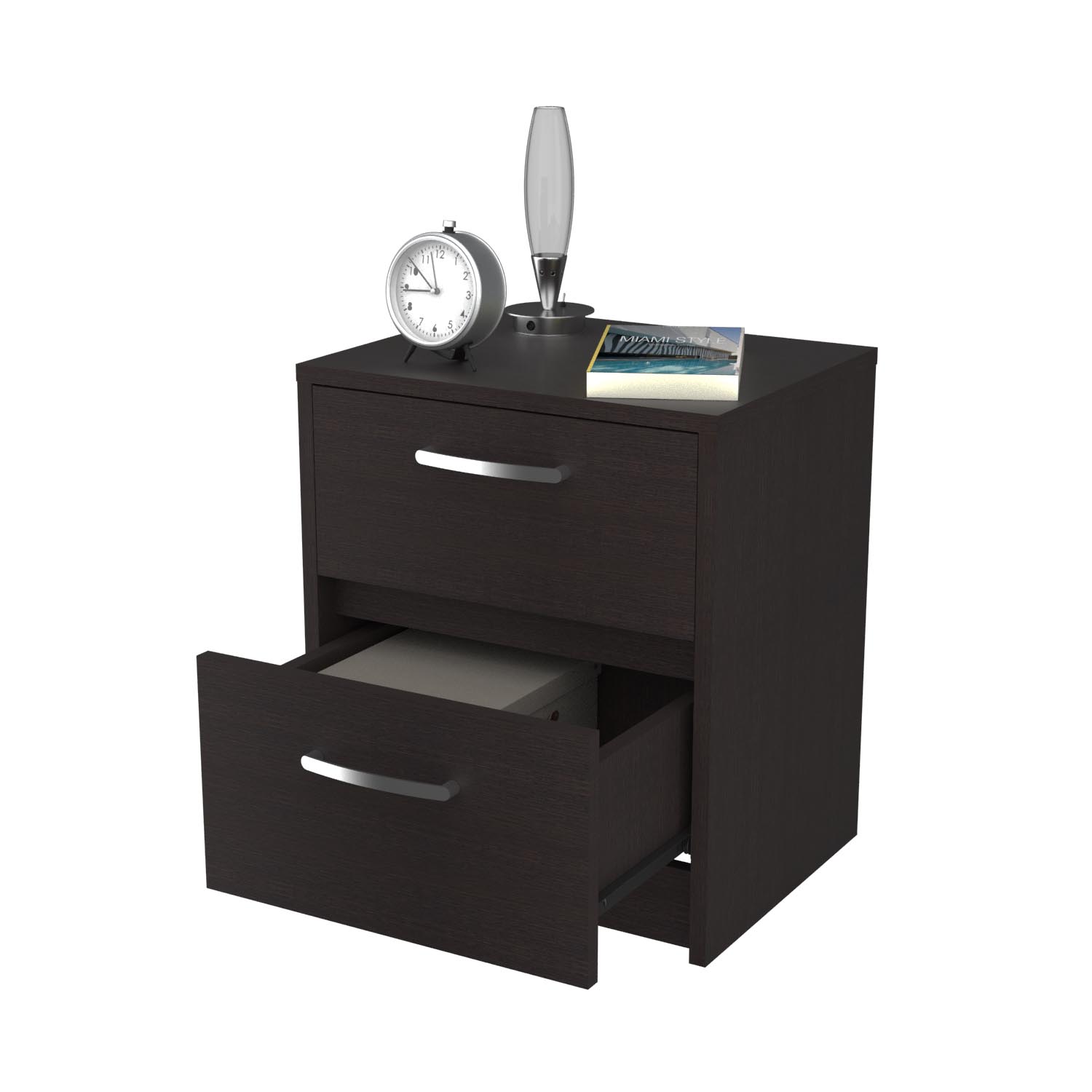 Mesa De Noche Argento Rta Wengue