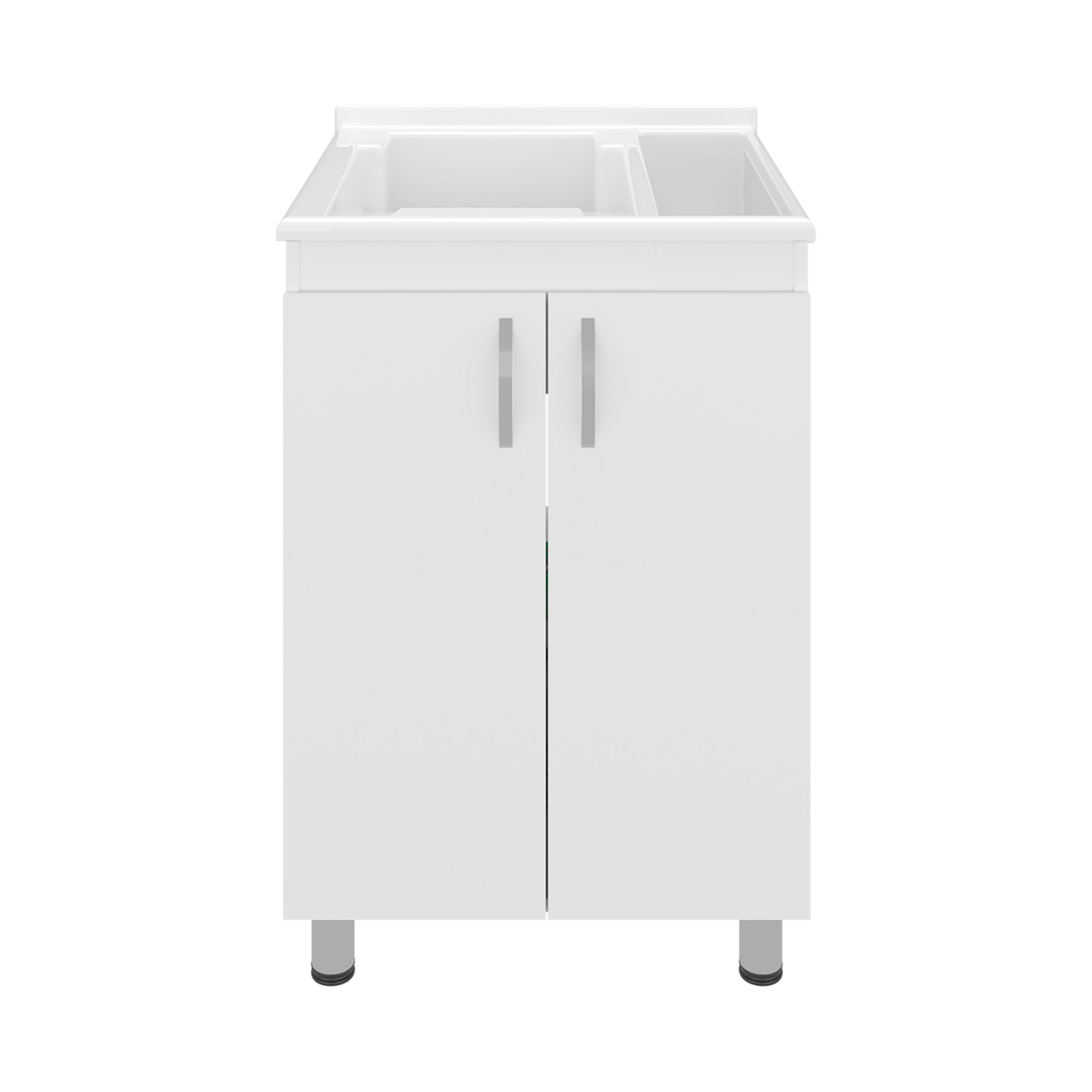 Lavadero Foster 88X60X45 Rta Blanco Zf
