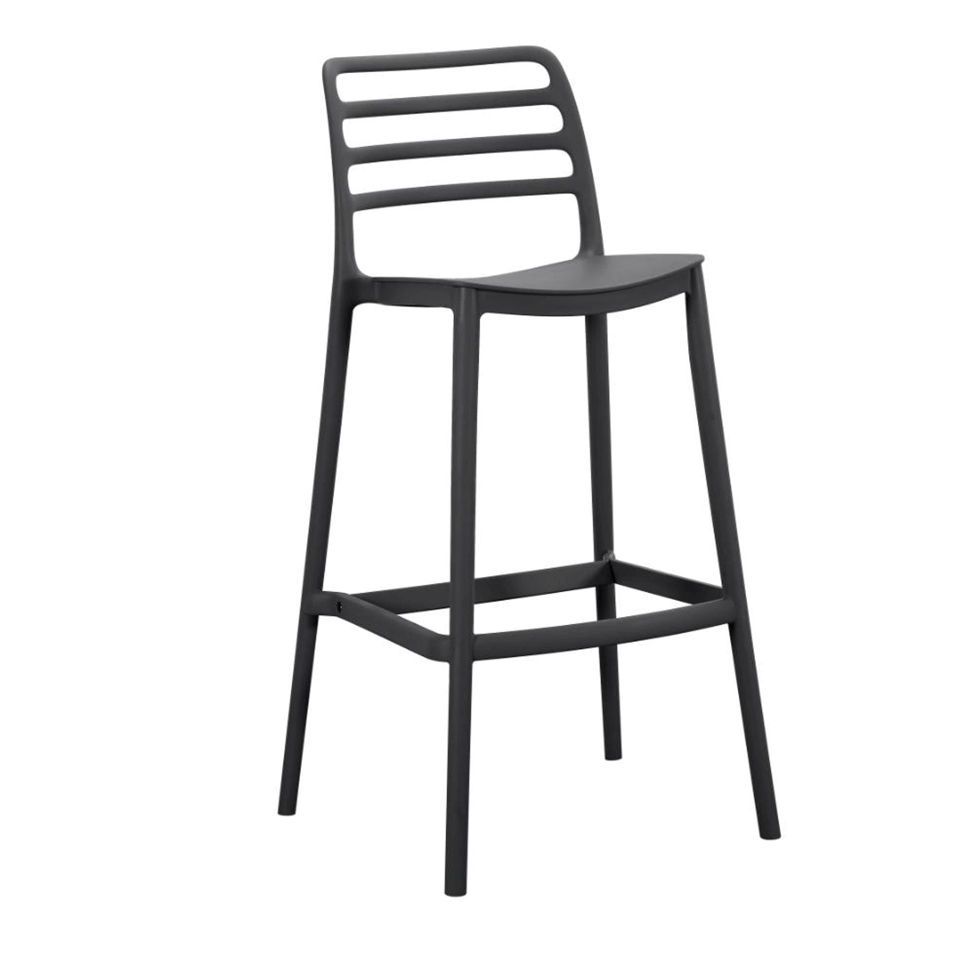 Silla Bar Palawan 101X37X51 Rta Negro