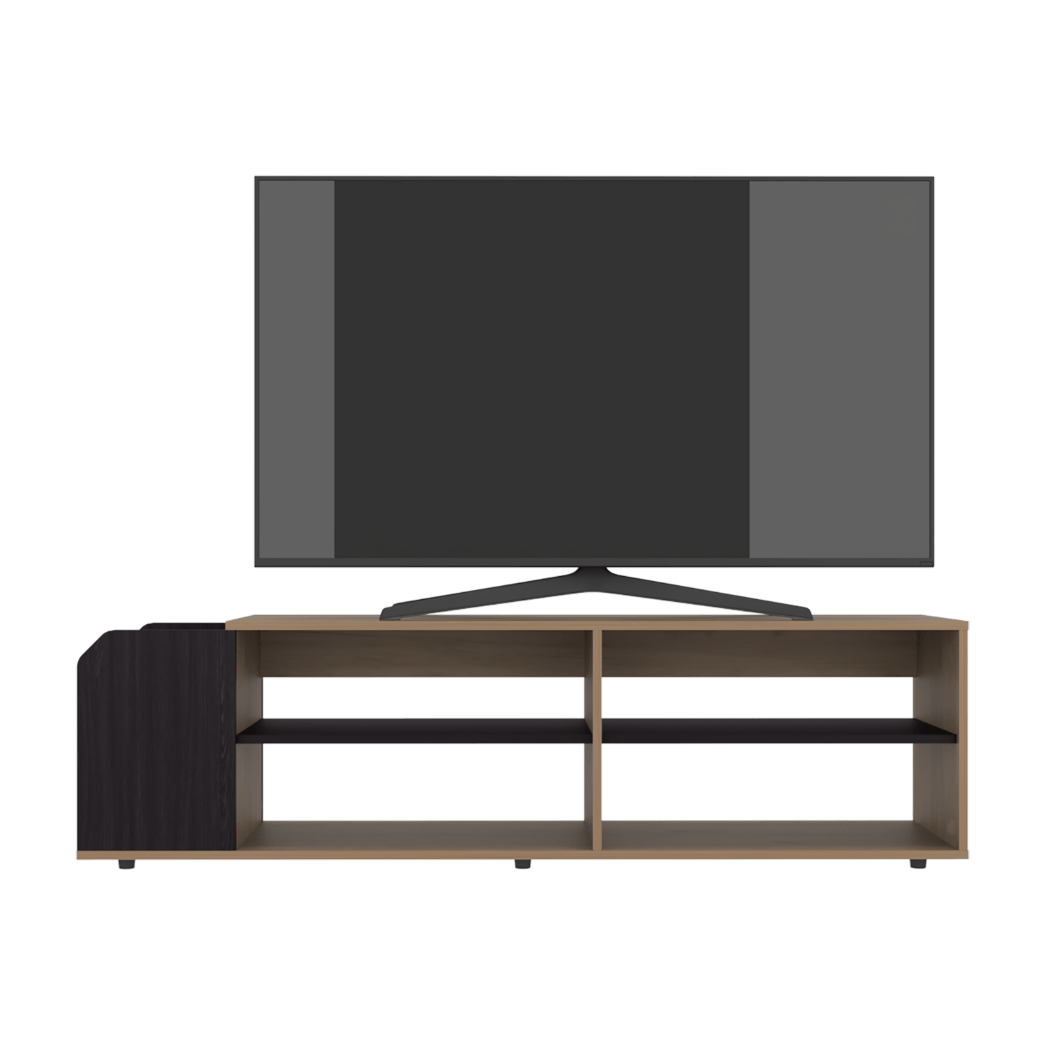 Rack Para Tv Solene 42X150X35 Rta Fresno Wengue Zf