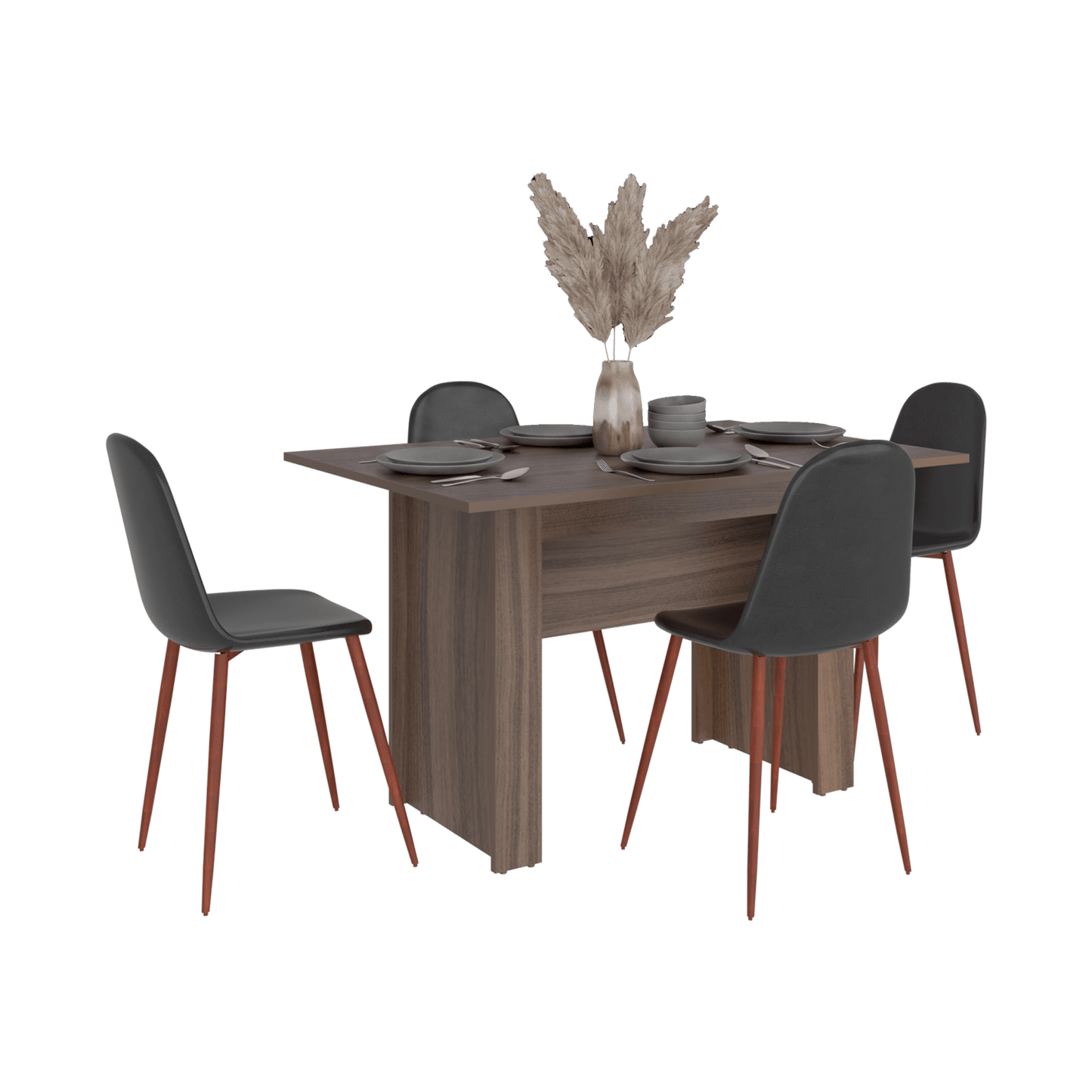 Mesa Comedor Classic 73X120X85 Rta Avellana