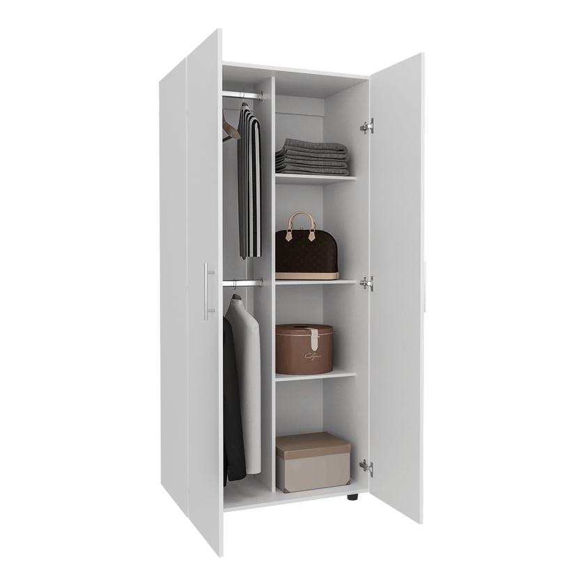 Closet Tera 180X80X48 Rta Blanco Mqz