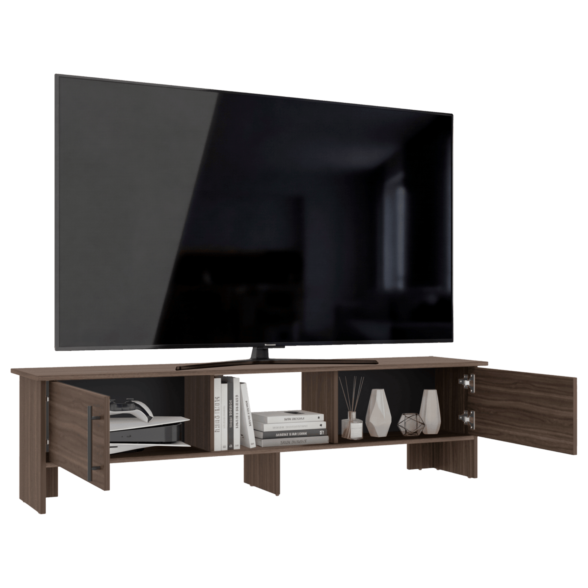 Rack De Tv Dago 41X160X35 Rta Avellana Zf