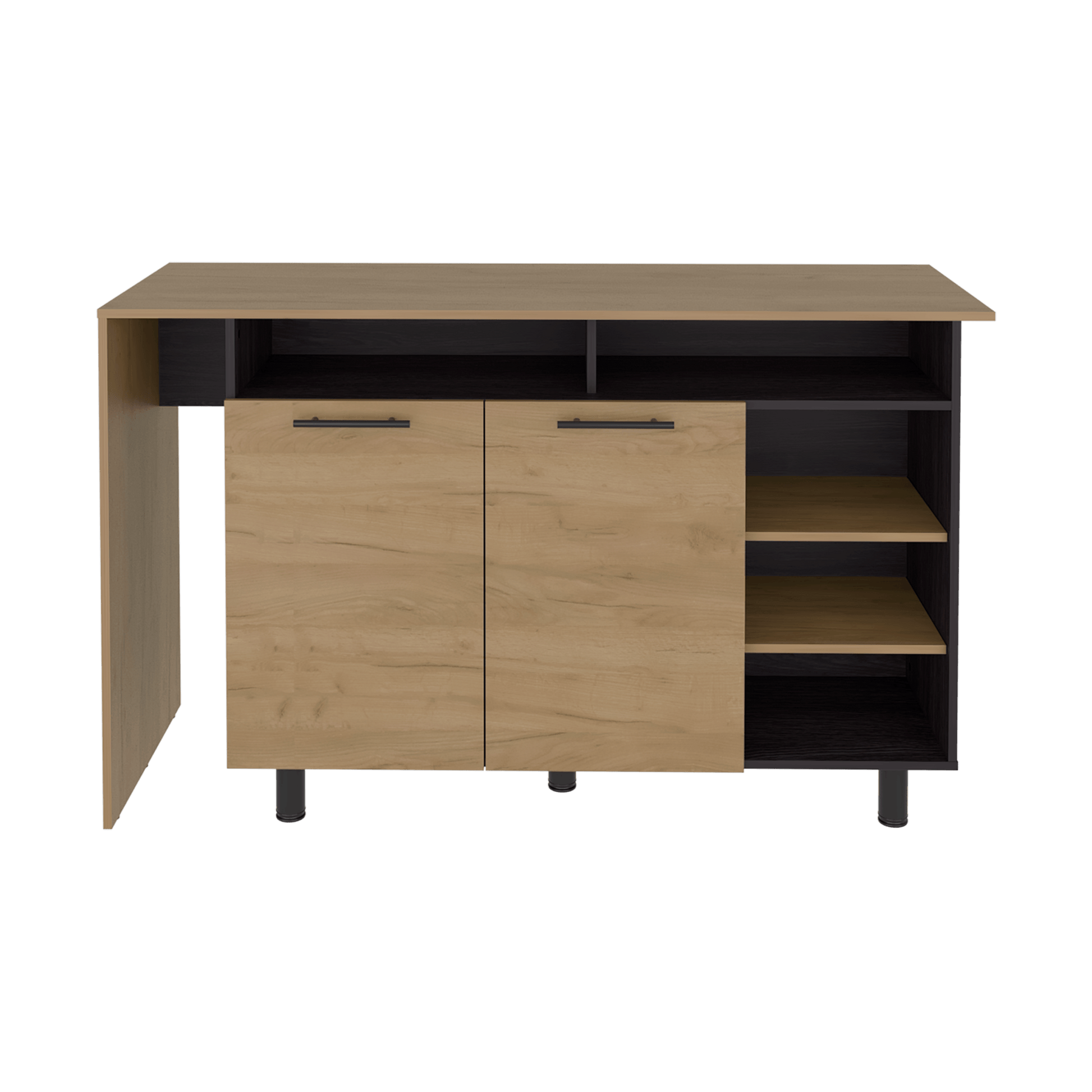 Isla De Cocina Corcega 89X150X52 Rta Wengue Fresno Zf