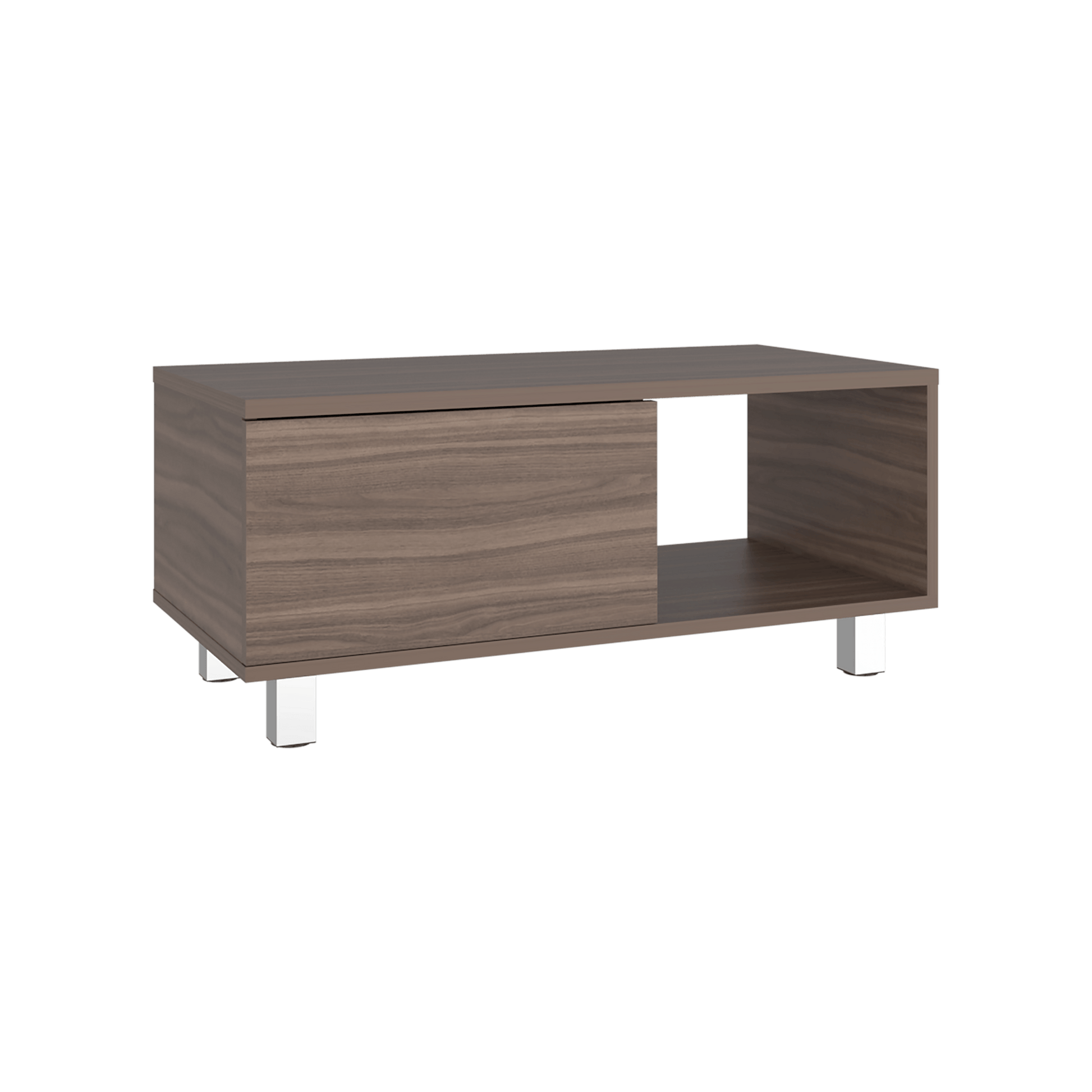 Mesa De Centro Torence 35X80X40 Rta Avellana Zf