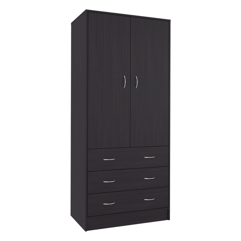Closet Taly 2P 3 Cajones 179X78X48 Rta Wengue Zf
