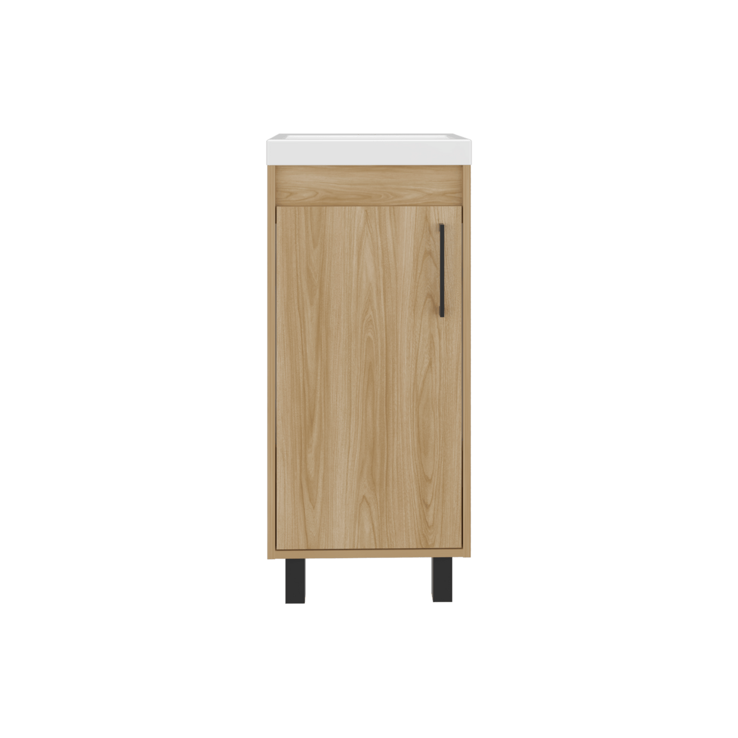 Mueble Para Lavamanos Oxford 86X39X32 Rta Fresno Eu Zf