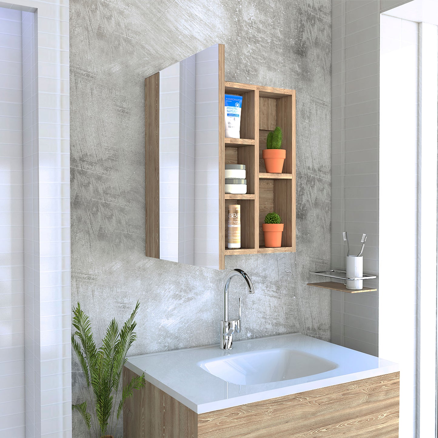 Gabinete Baño Labelle Rta Miel