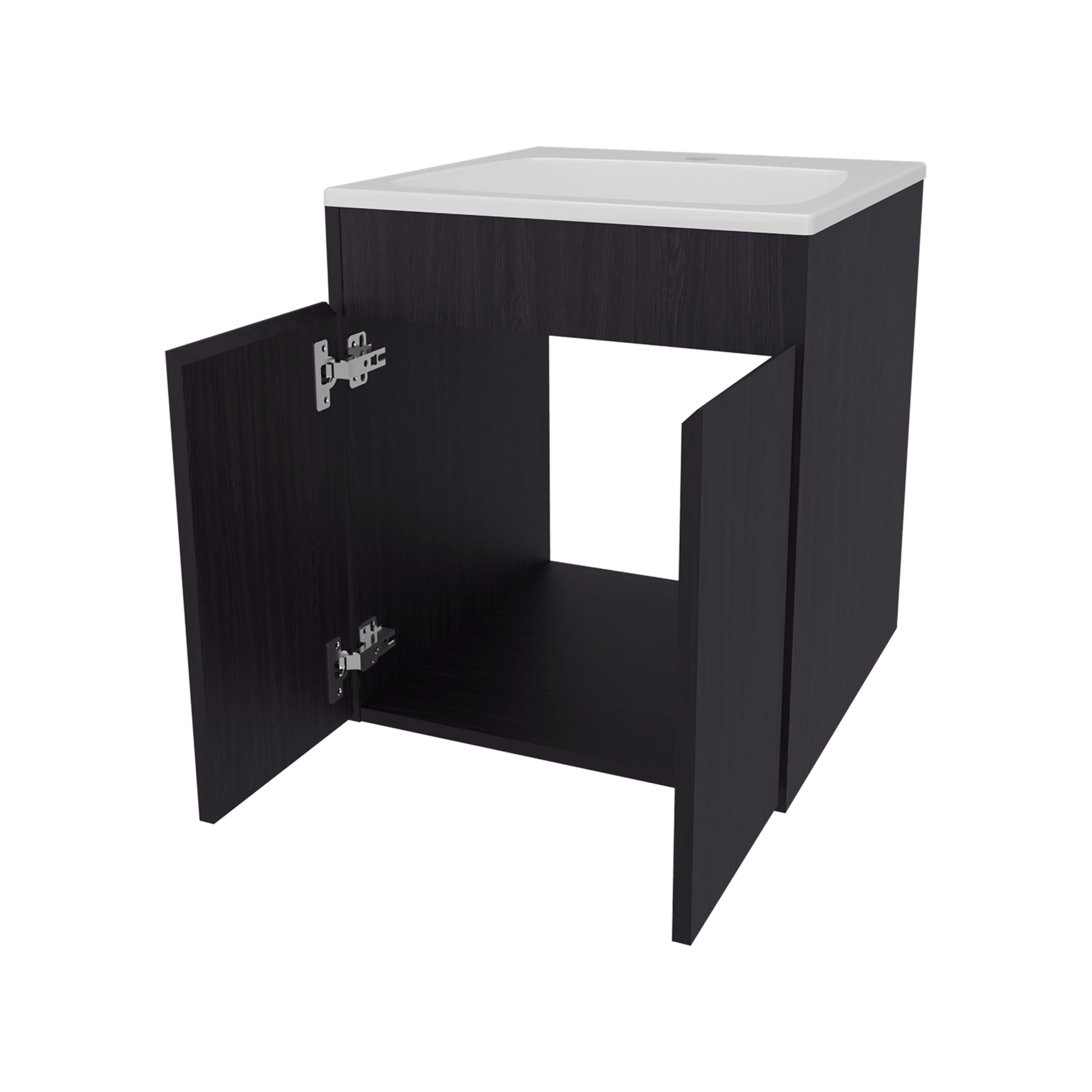 Mueble Para Lavamanos Meka 53X45X46 Rta Wengue Zf