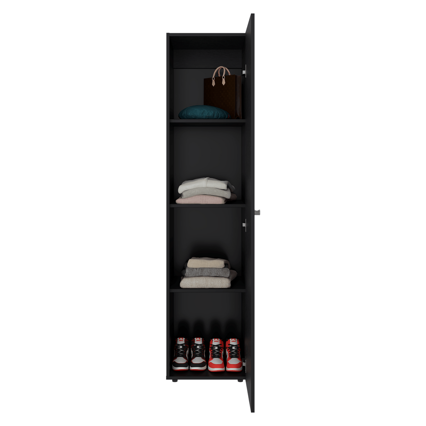 Closet Con Espejo Home Dreams 170X40X40 Rta Wengue Zf