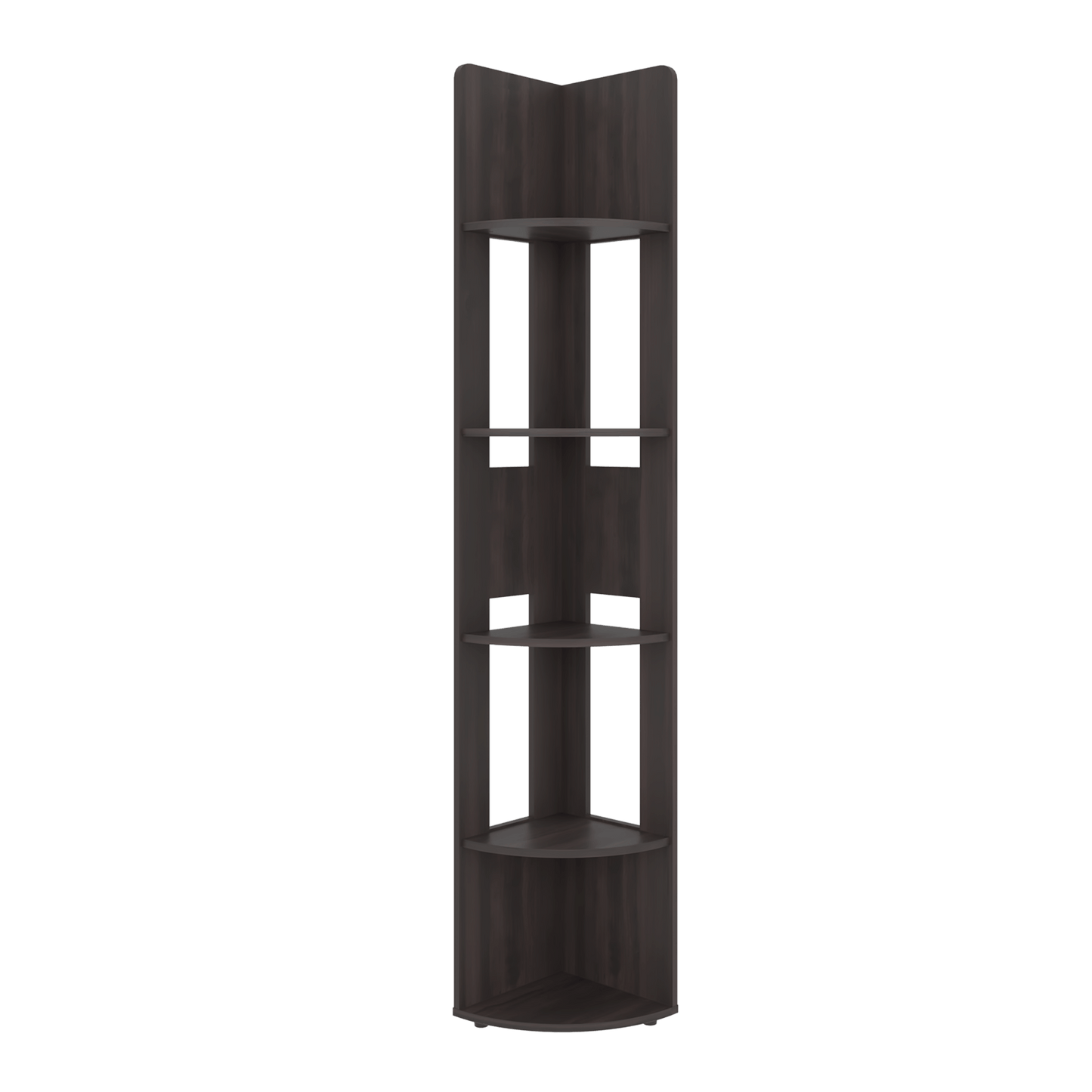 Estante Esquinero Home E-M7 180X30X30 Rta Nogal Zf