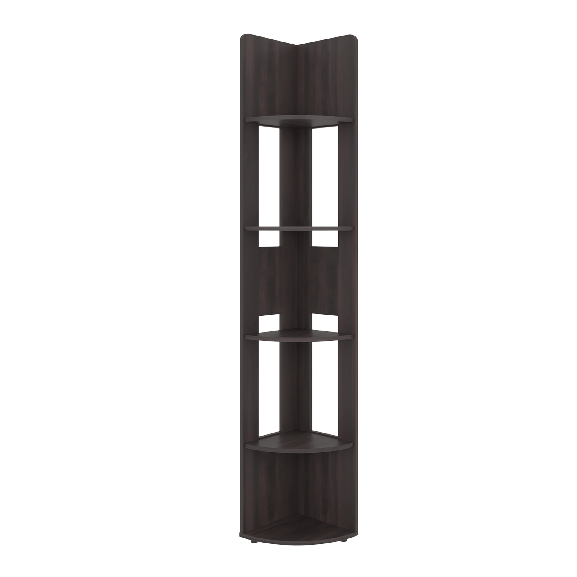 Estante Esquinero Home E-M7 180X30X30 Rta Nogal Zf