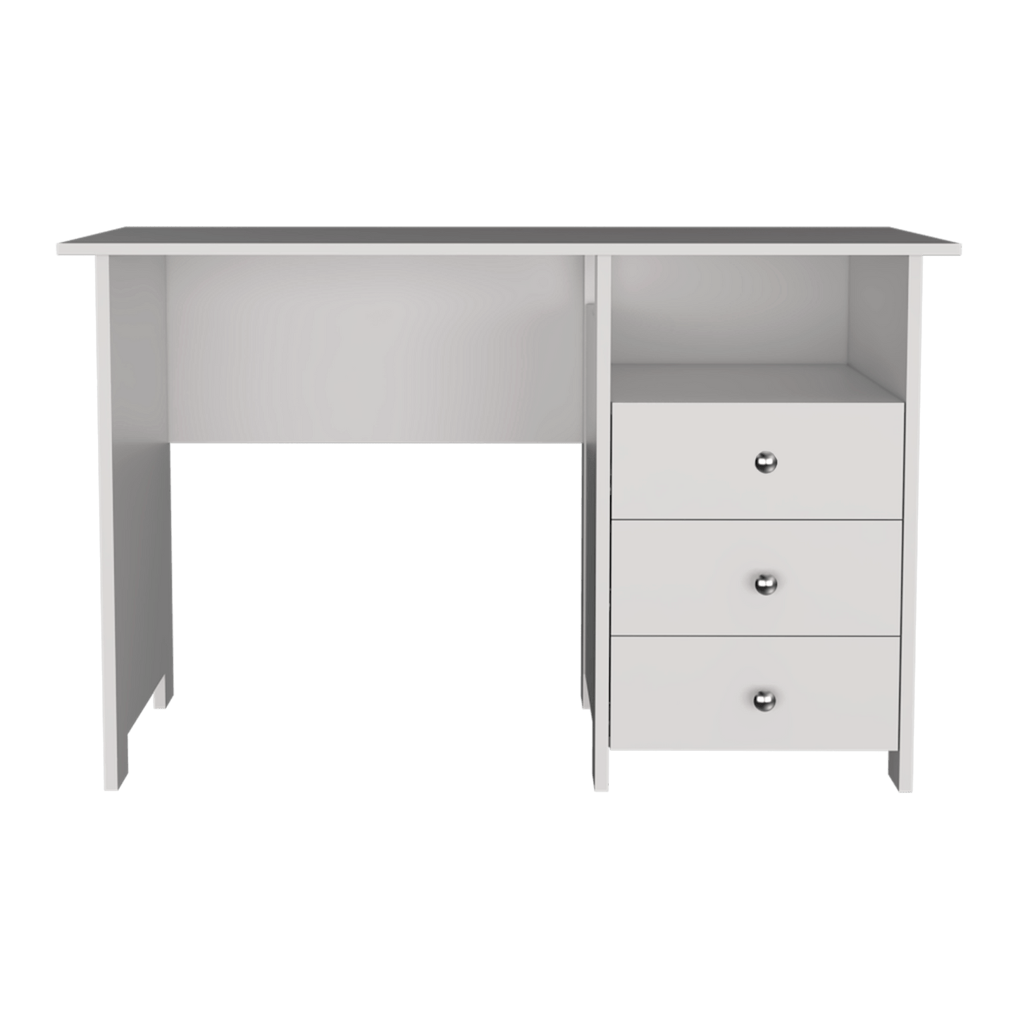 Escritorio Bianco 3 Cajones 75X120X55 Rta Blanco Zf