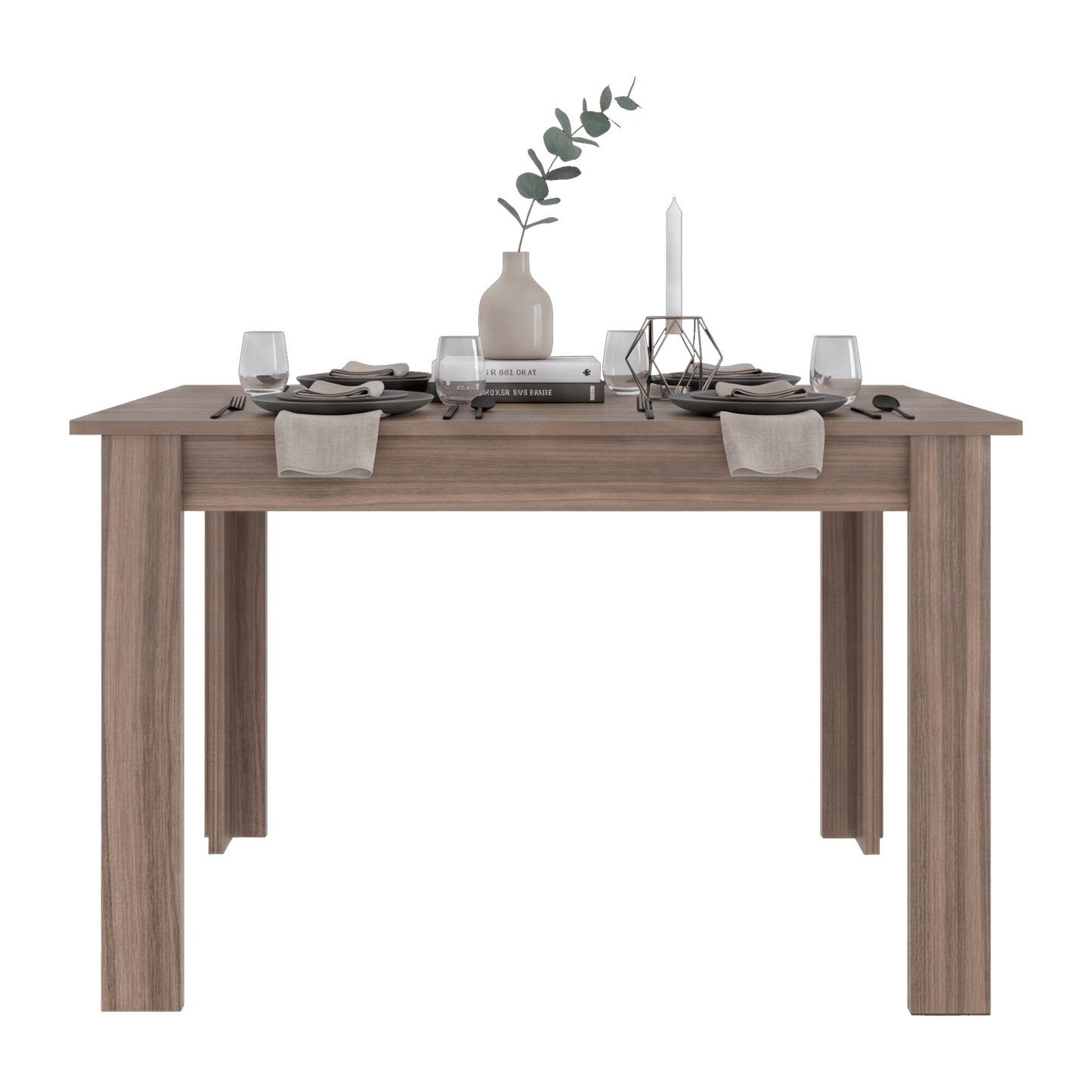 Comedor Portofino 75X120X88 Rta Avellana