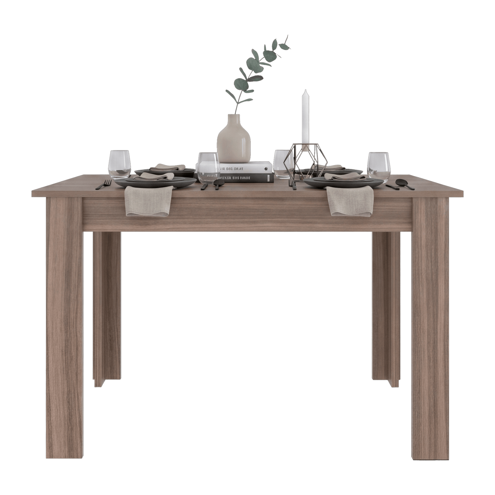 Comedor Portofino 75X120X88 Rta Avellana