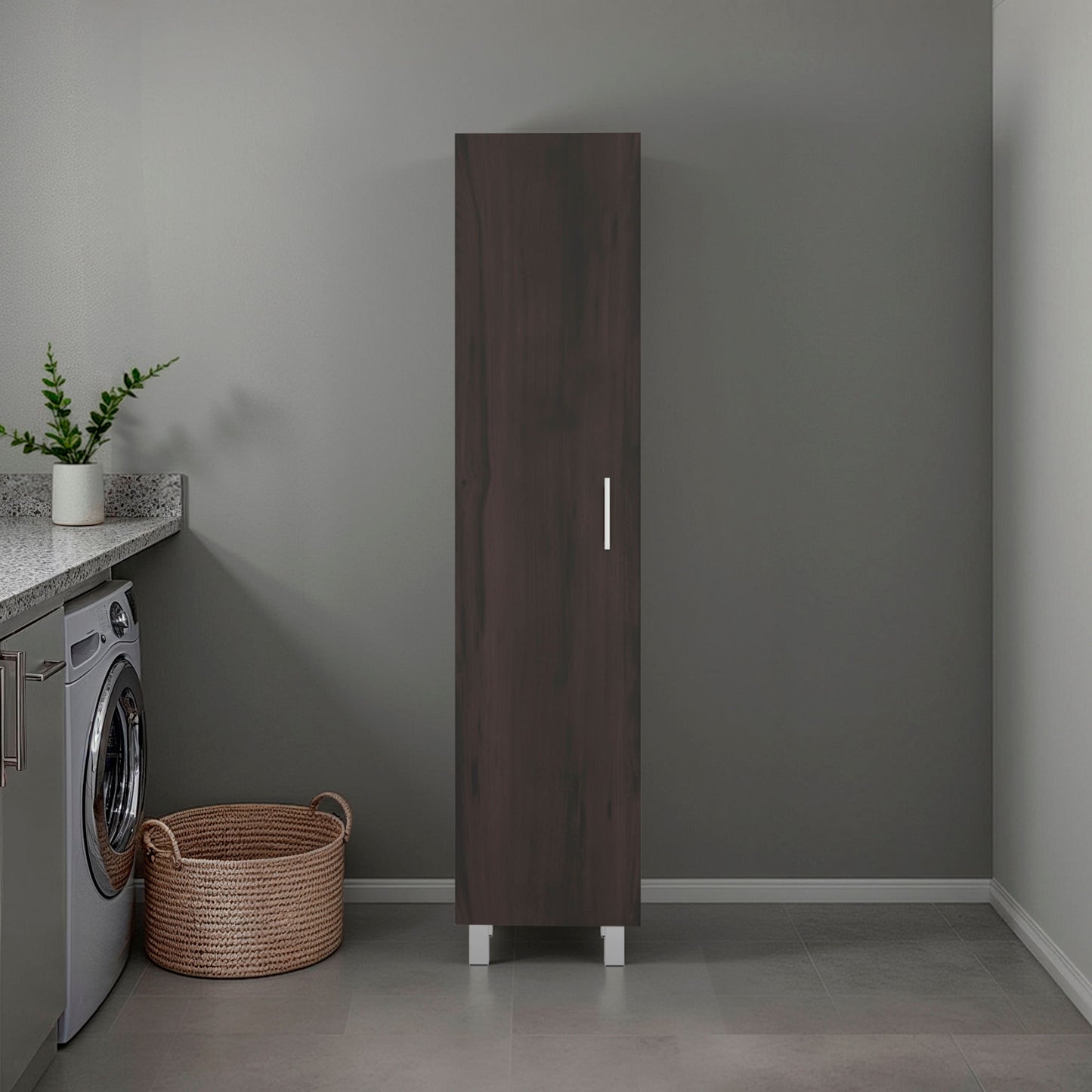 Mueble De Almacenamiento Vintro 180X40X31 Rta Kronos Nogal Zf