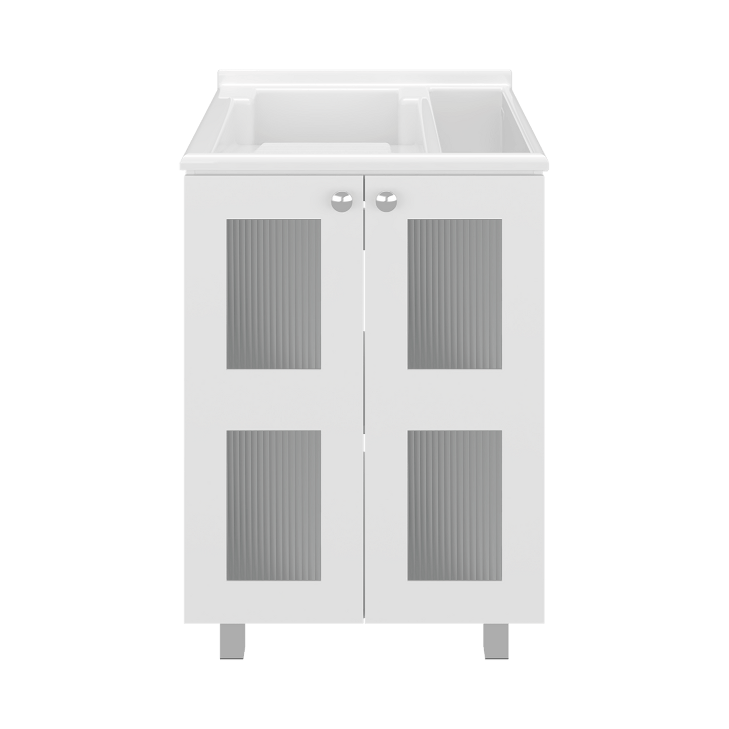 Lavadero Haysi 88X60X45 Rta Blanco Zf