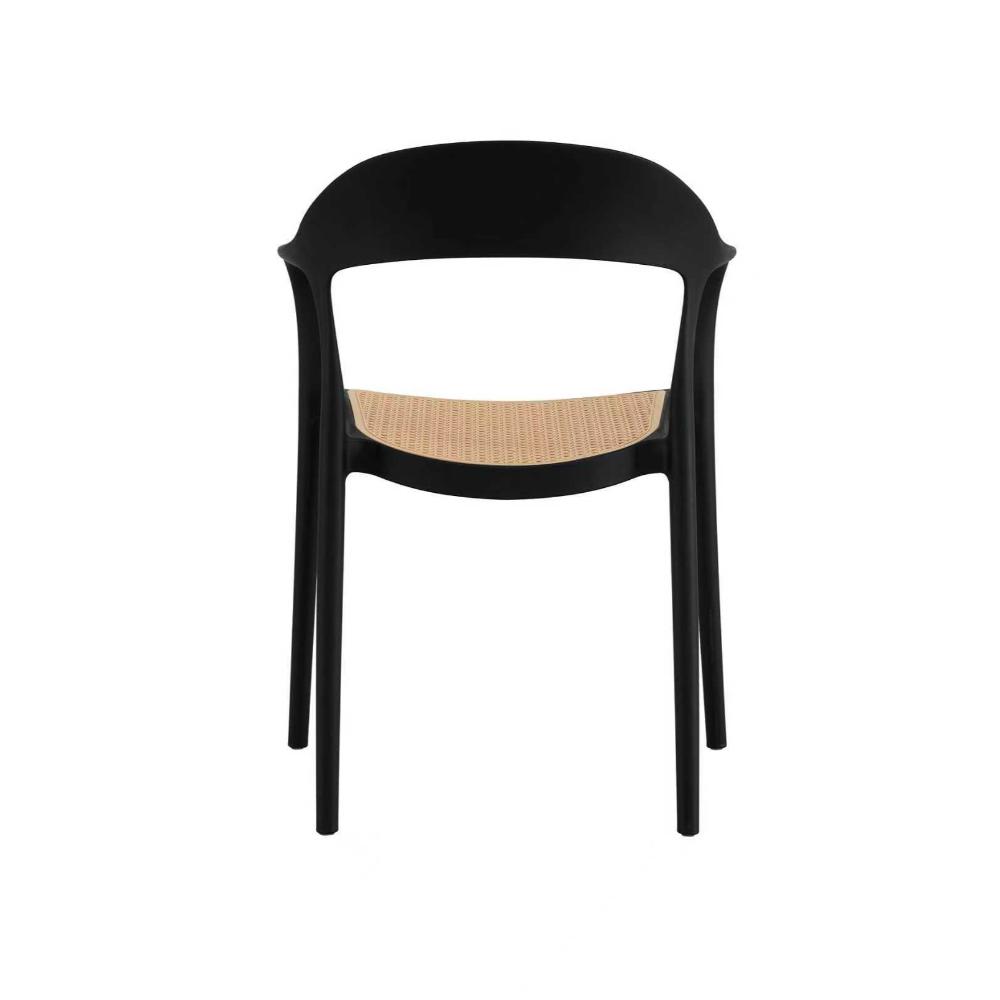 Silla Rio 81X57X53 Rta Negro Beige