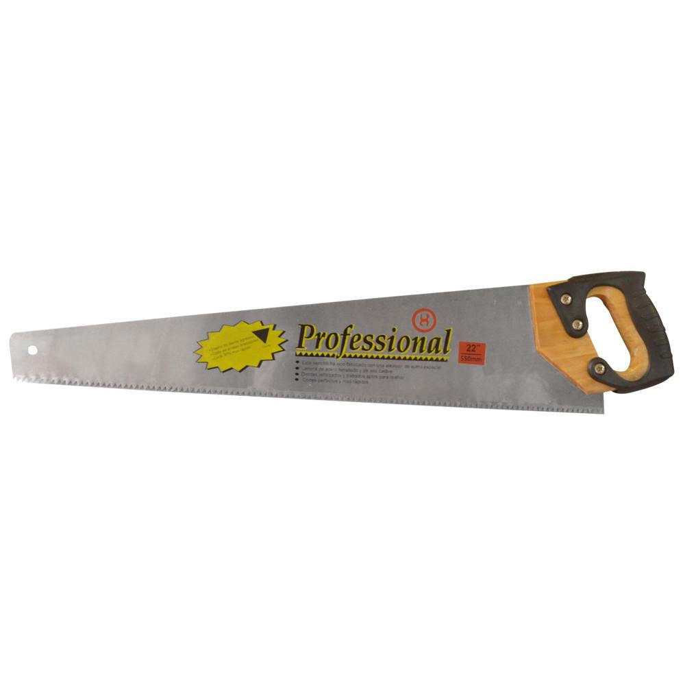 Serrucho Taleman  22 Mango Madera Encauchetado Uduke Ht30535