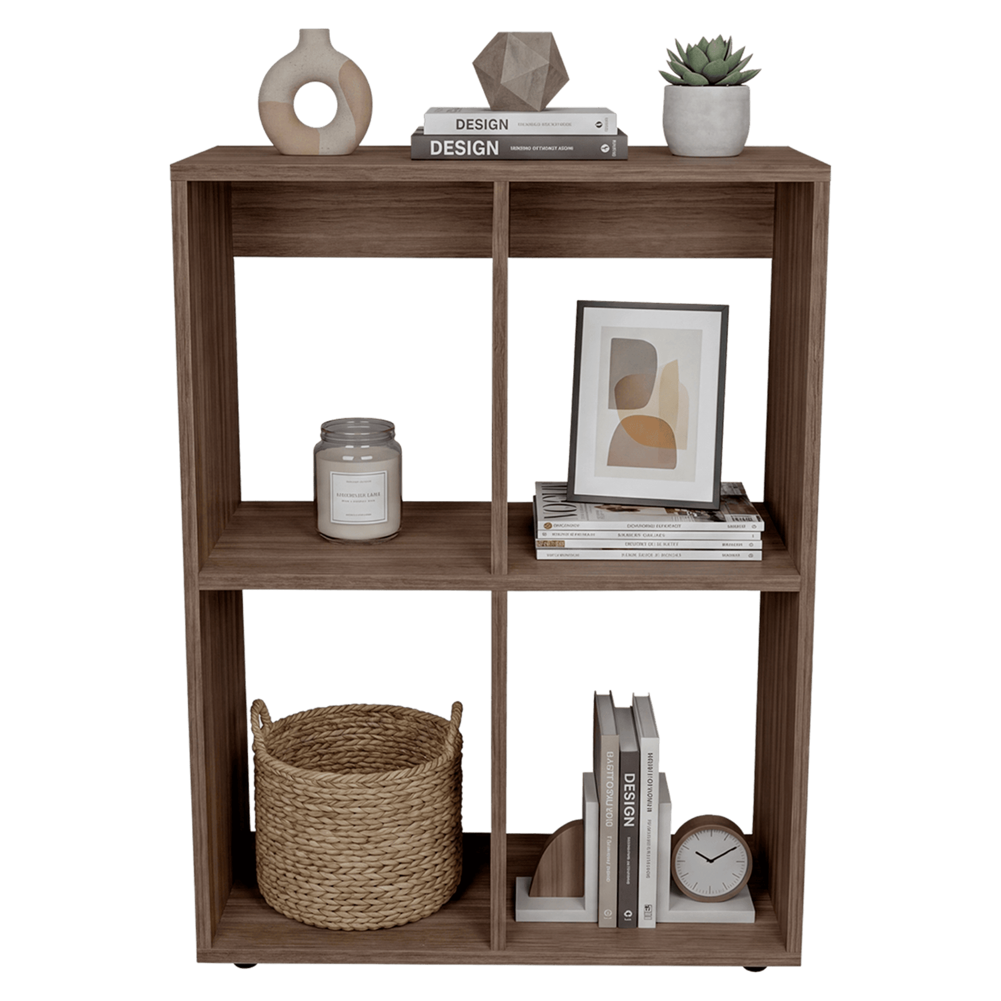Biblioteca Otto Eco 80X59X26 Rta Avellana
