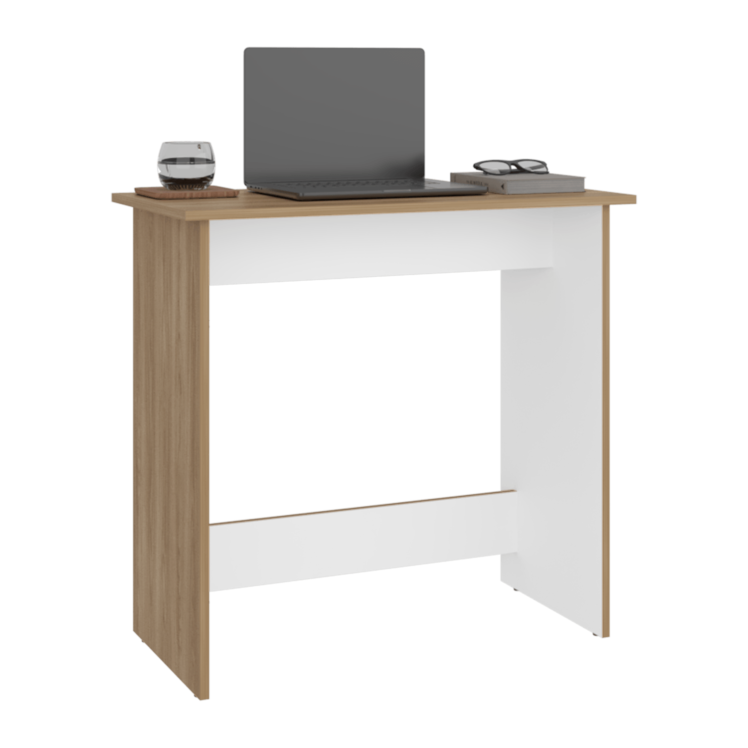 Escritorio Ben Eco 75X80X39 Rta Fresno Blanco