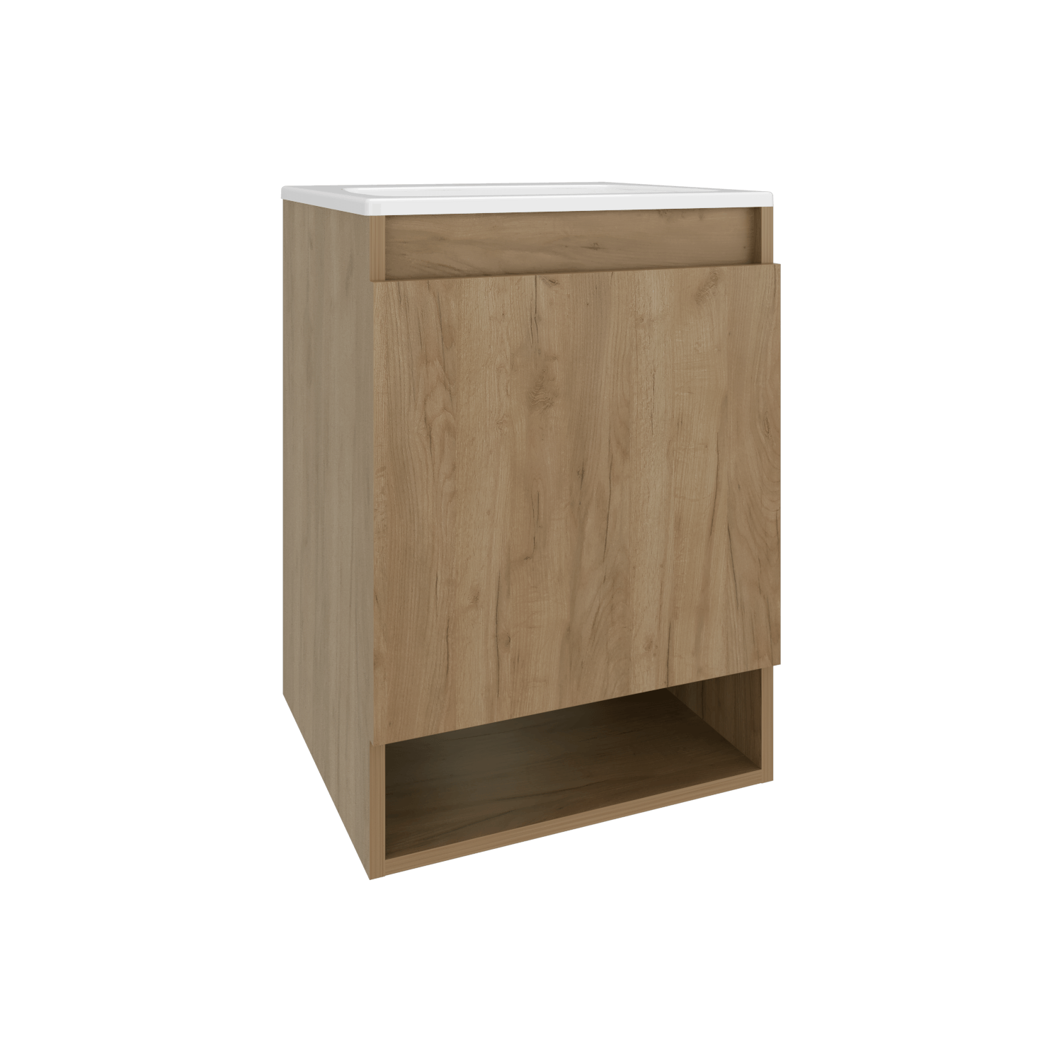 Mueble De Baño Nissi 45 63X44X46 Rta Fresno Europeo Zf