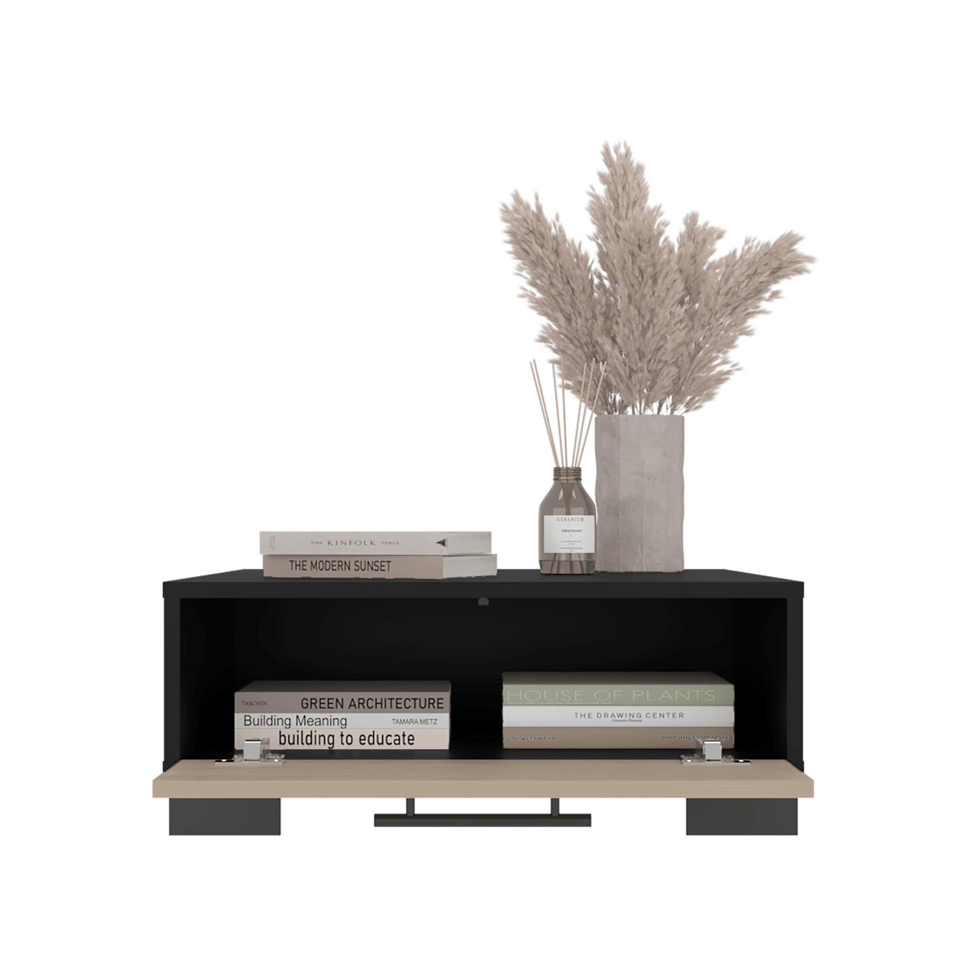 Mesa De Centro Marsella 23X60X60 Rta Wengue Cartagena Zf