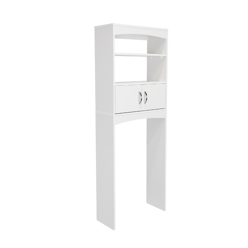 Mueble Ahorrador De Espacio Para Baño Malta Rta Blanco