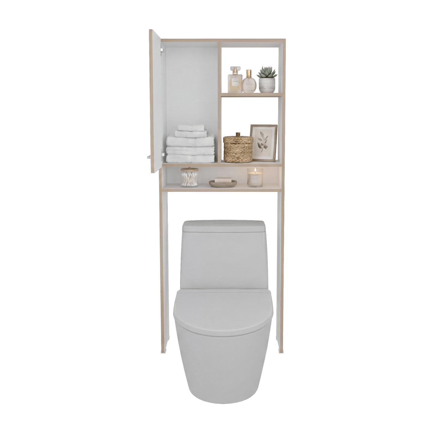 Optimizador De Baño Bath 1 Puerta 160X63X26 Rta Cartagena