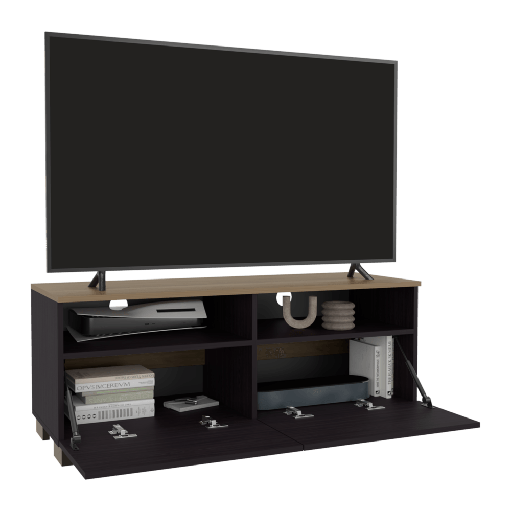 Mueble De Tv Colman 55" 45X113X40 Rta Wengue Fresno Zf