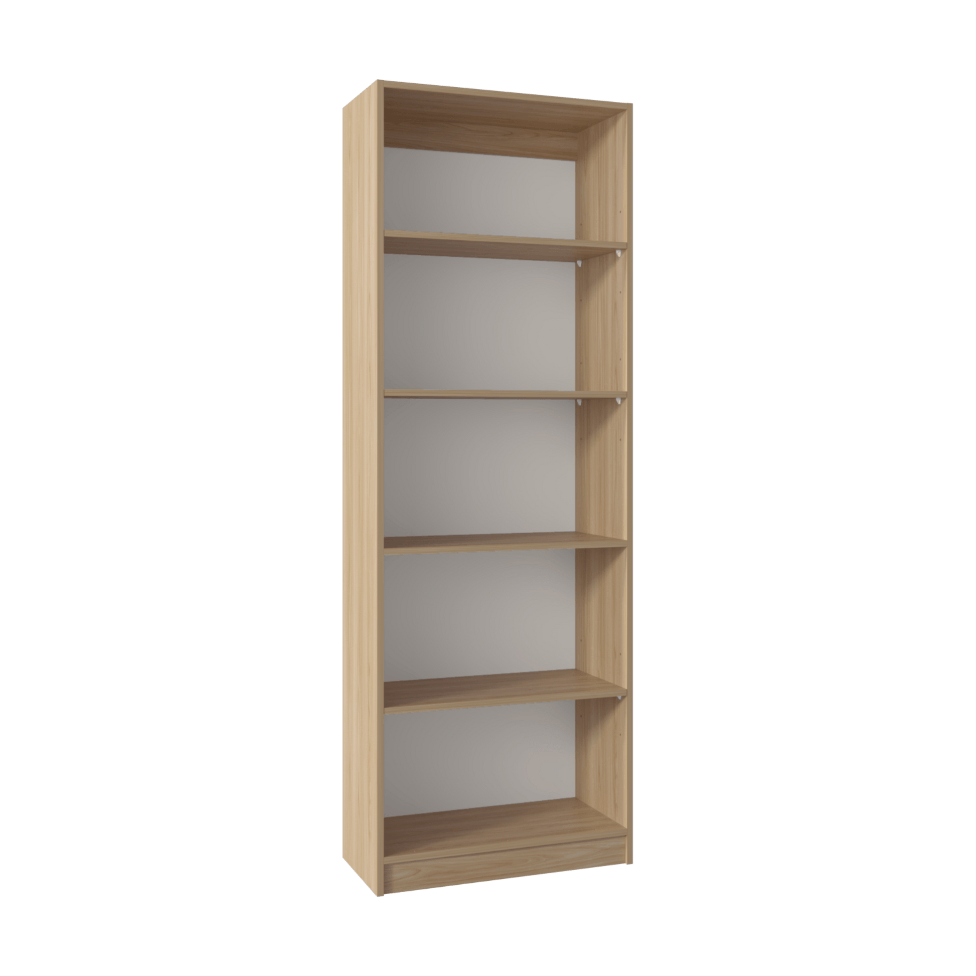 Estante Home 180X62X29 Rta Fresno Eu Blanco Mqz