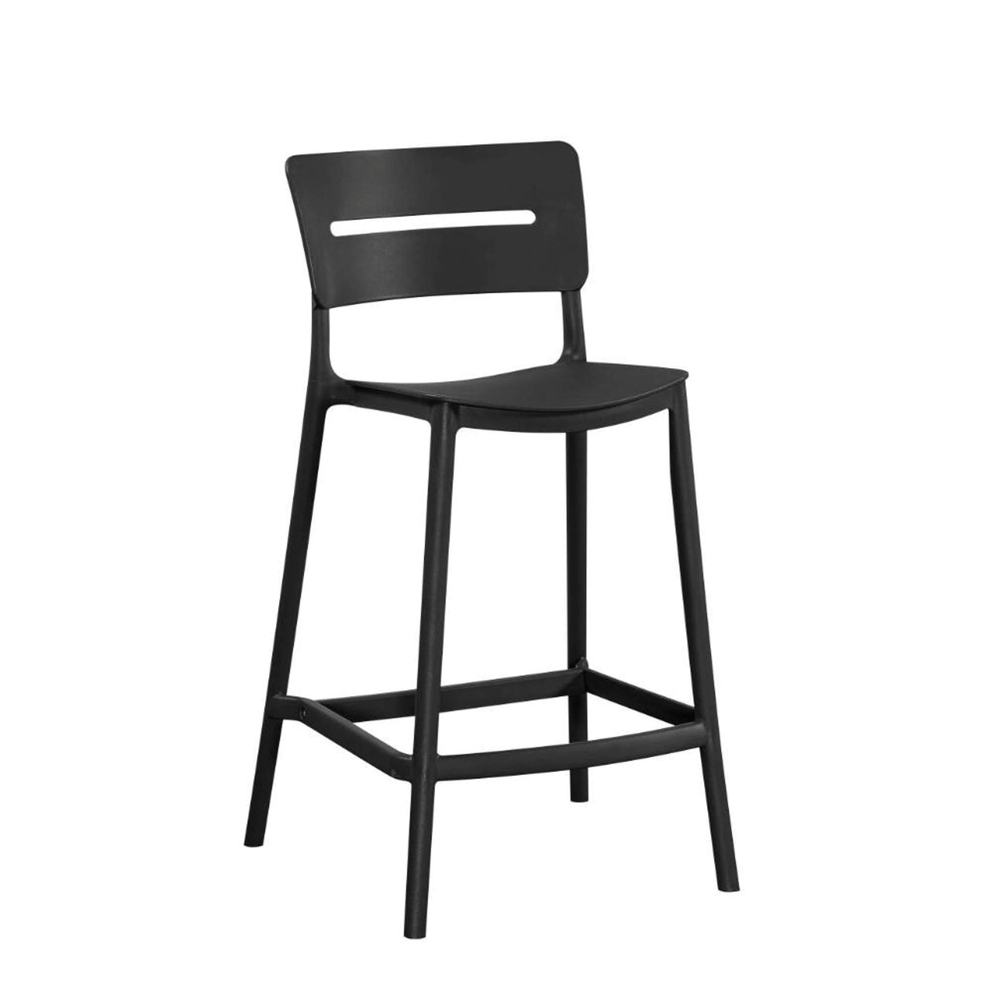 Silla Bar Manila 101X37X51 Rta Negro