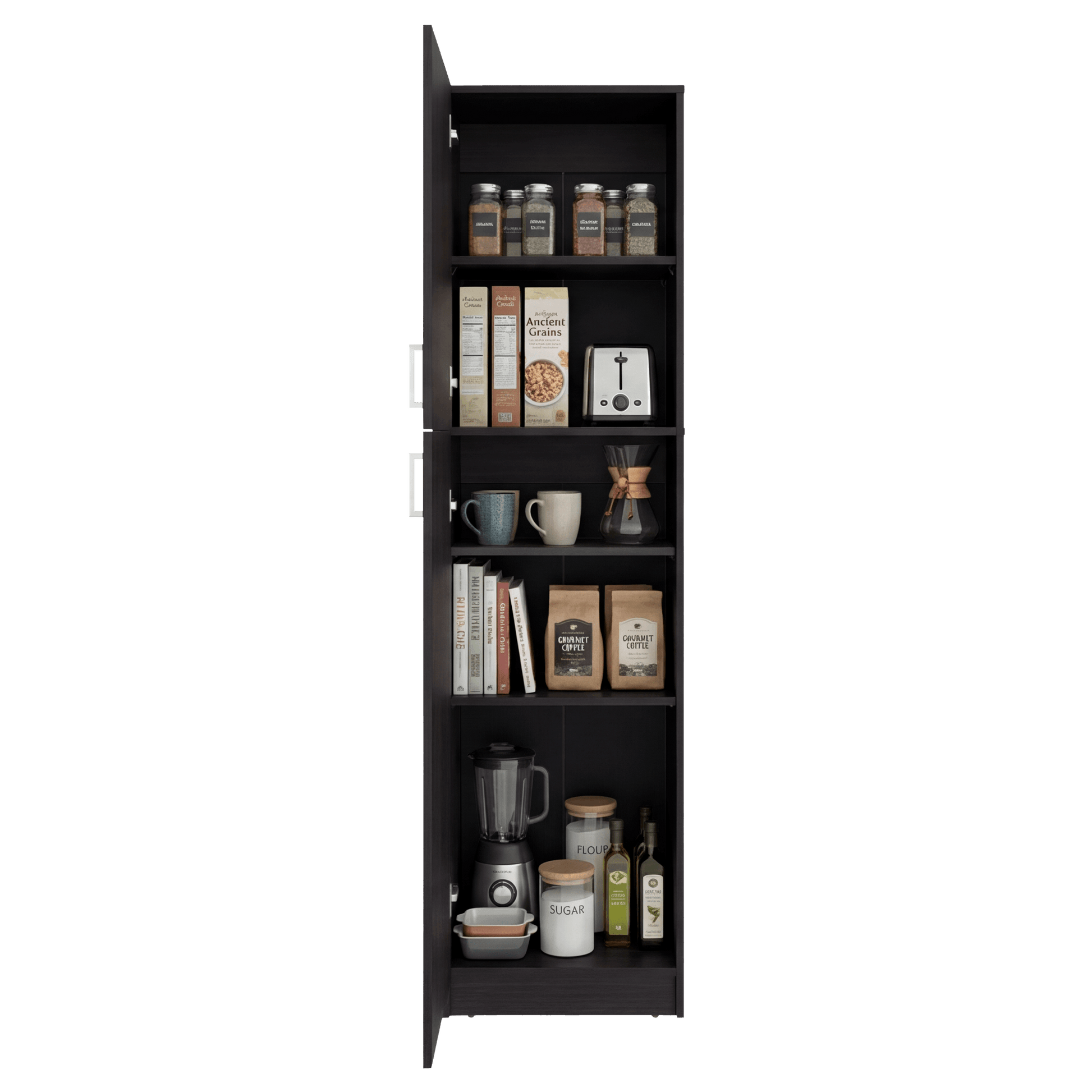 Alacena Lowell 179X46X36 Rta Wengue Zf