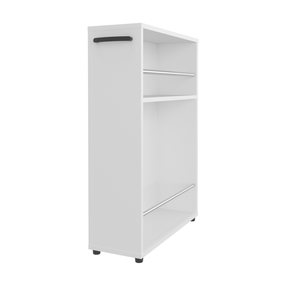 Organizador Movil De Baño Wiley 80X55X20 Rta Blanco Zf