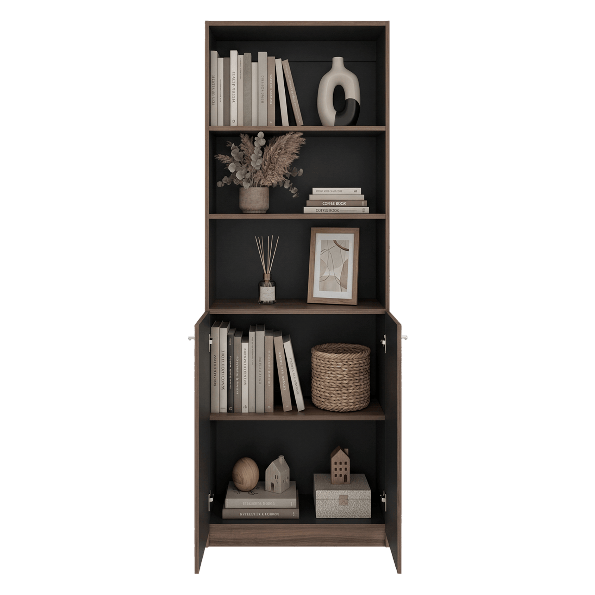 Estante Home E4 180X62X31 Rta Avellana