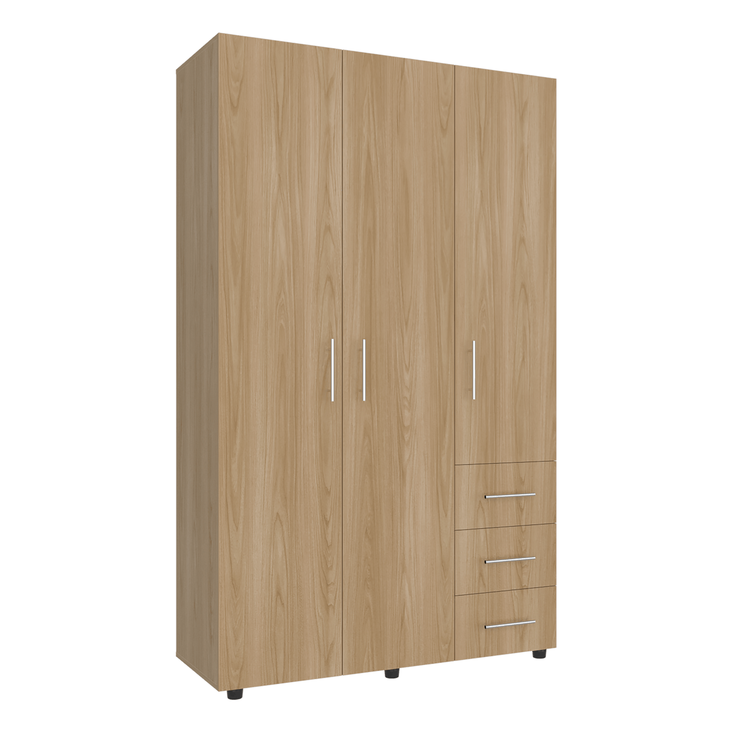 Closet Atenas 200X120X48 Rta Fresno Eu Blanco