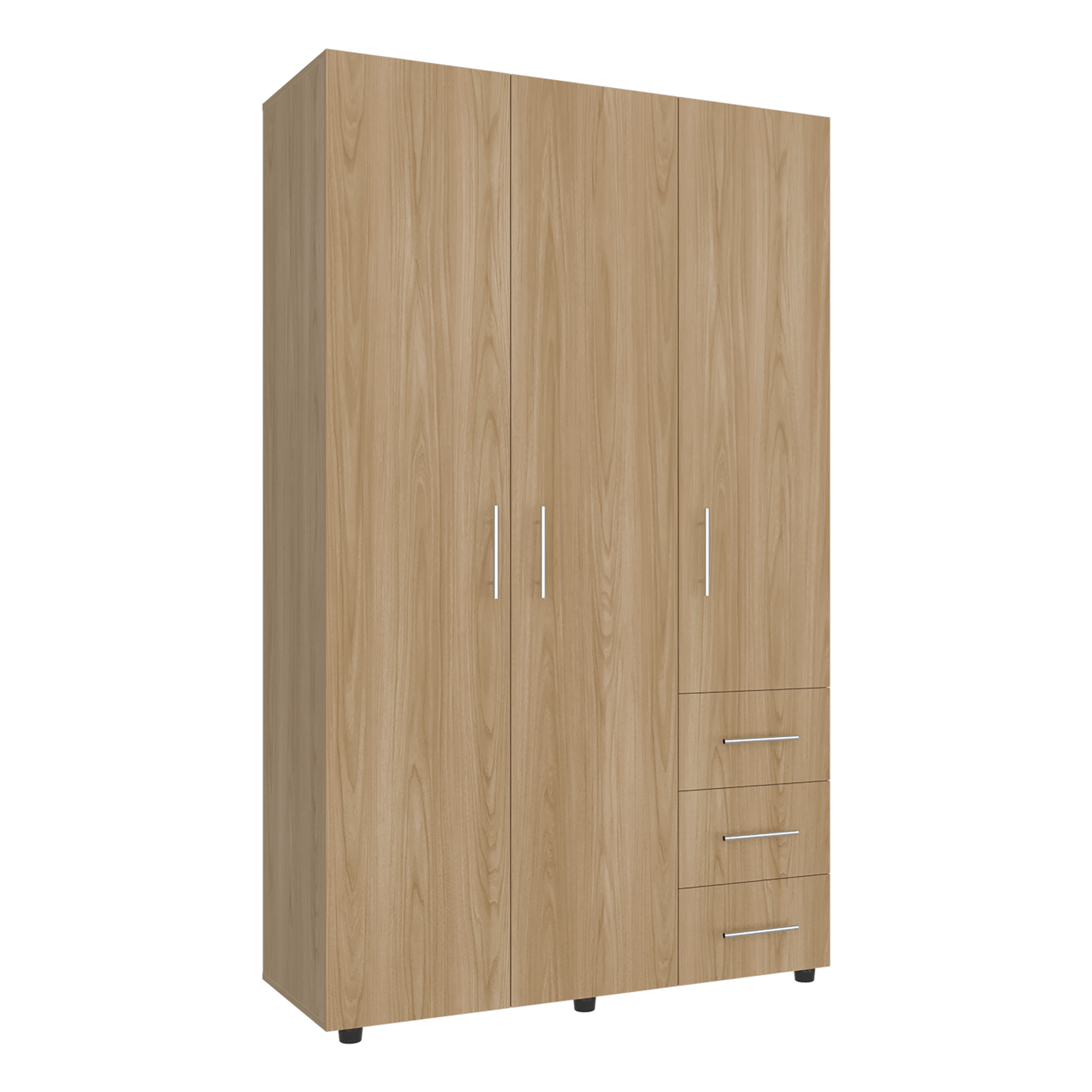 Closet Atenas 200X120X48 Rta Fresno Eu Blanco