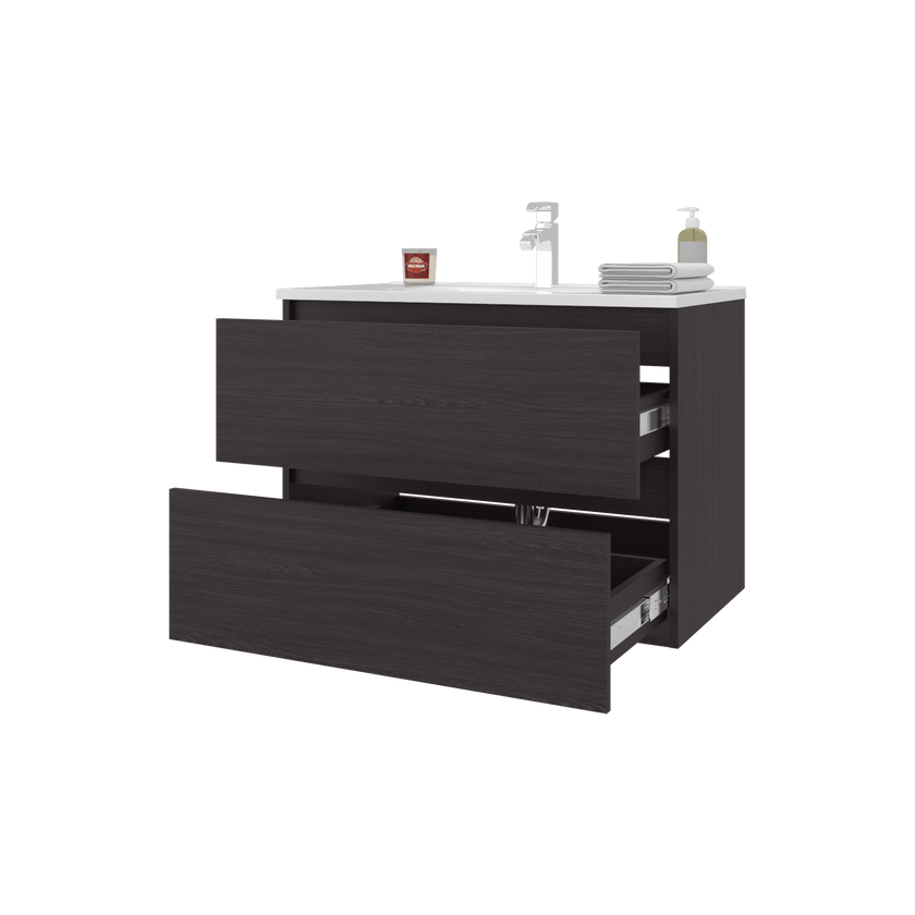 Mueble De Baño Opalo 80 56X80X45 Rta Wengue Zf
