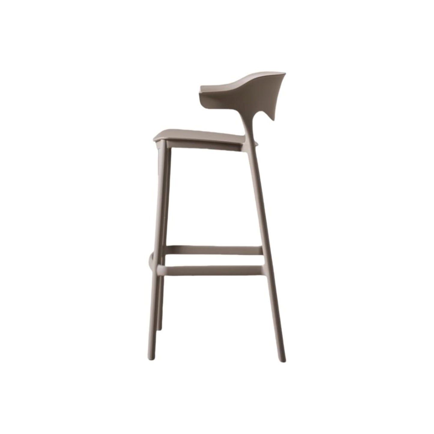Silla Bar Elena 99X49X48 Rta Taupe