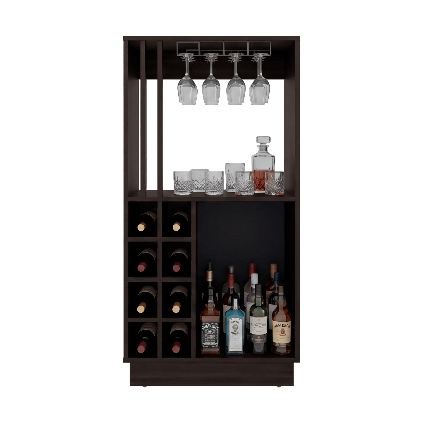 Bar Caoba 120X60X45 Rta Nogal Zf