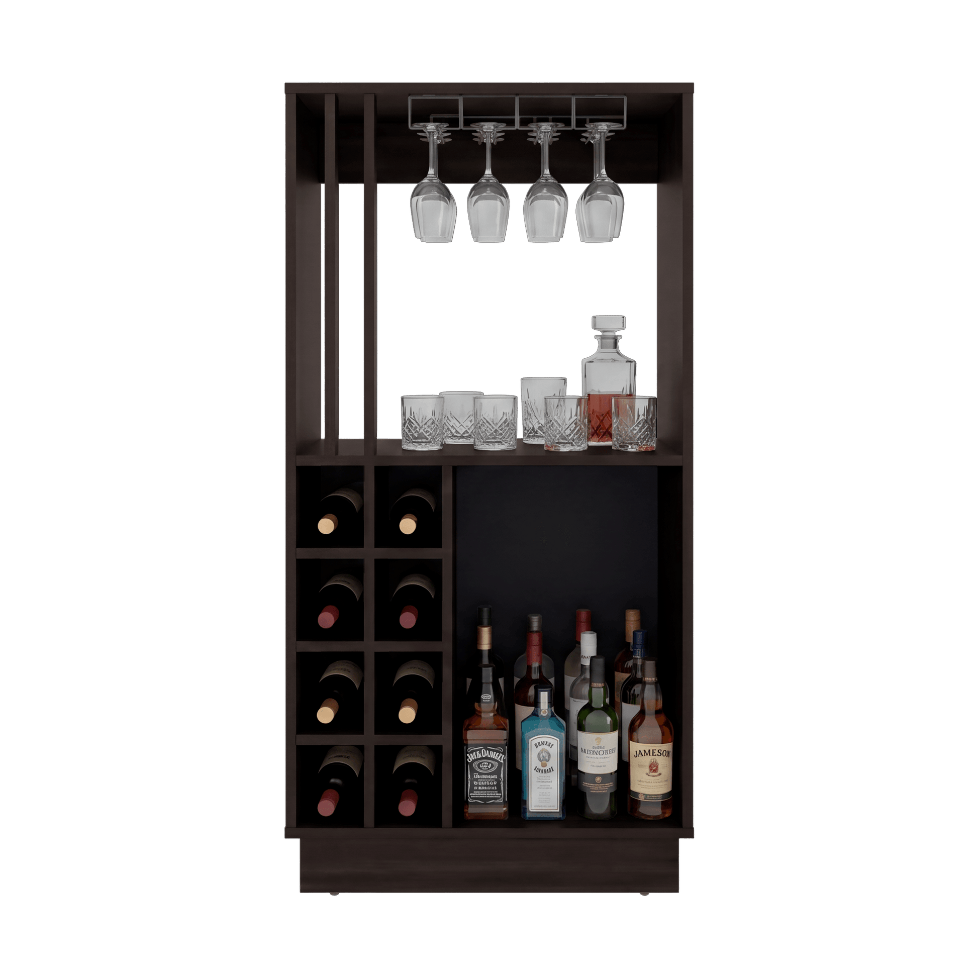 Bar Caoba 120X60X45 Rta Nogal Zf