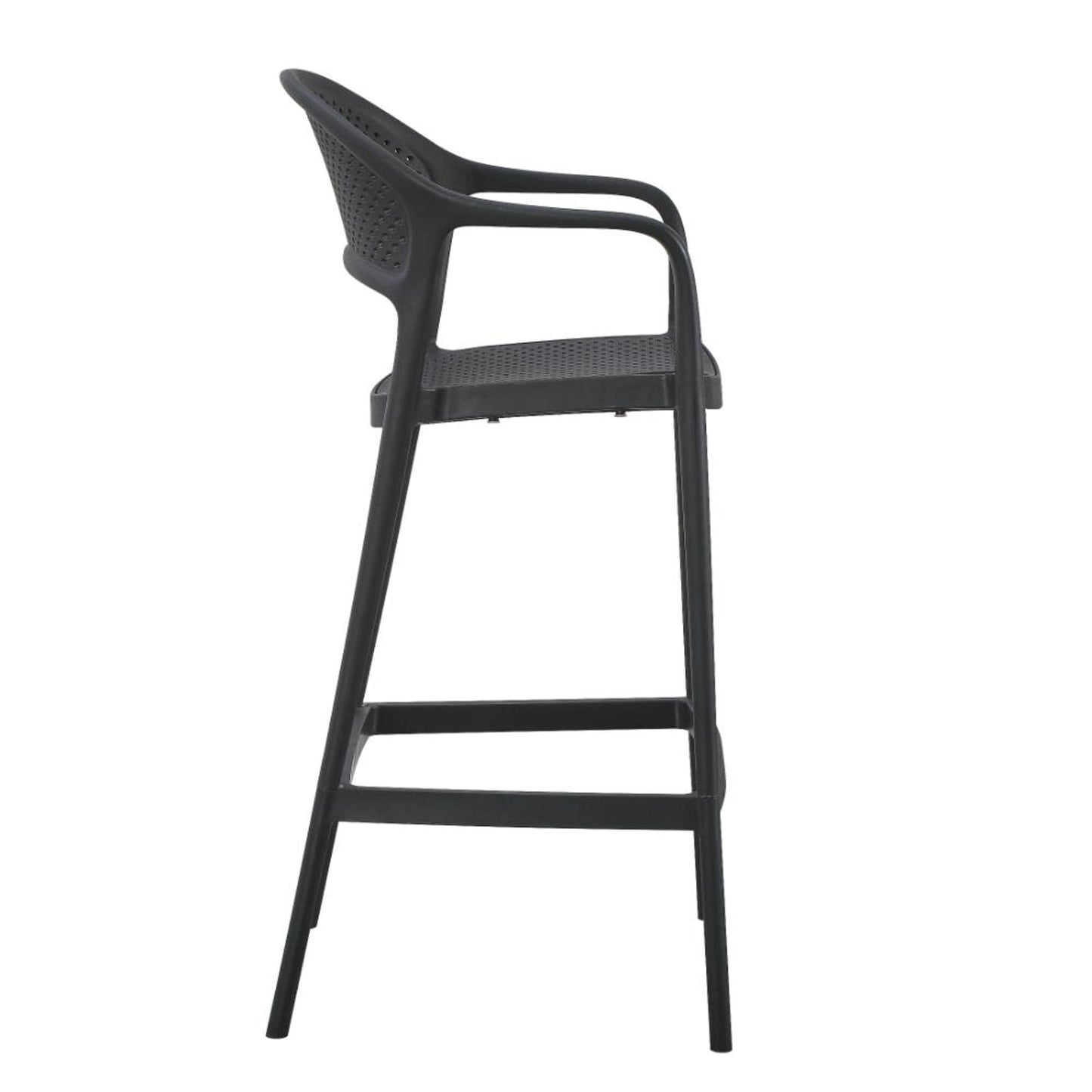 Silla Bar Curitiva 109X56X56 Rta Negro