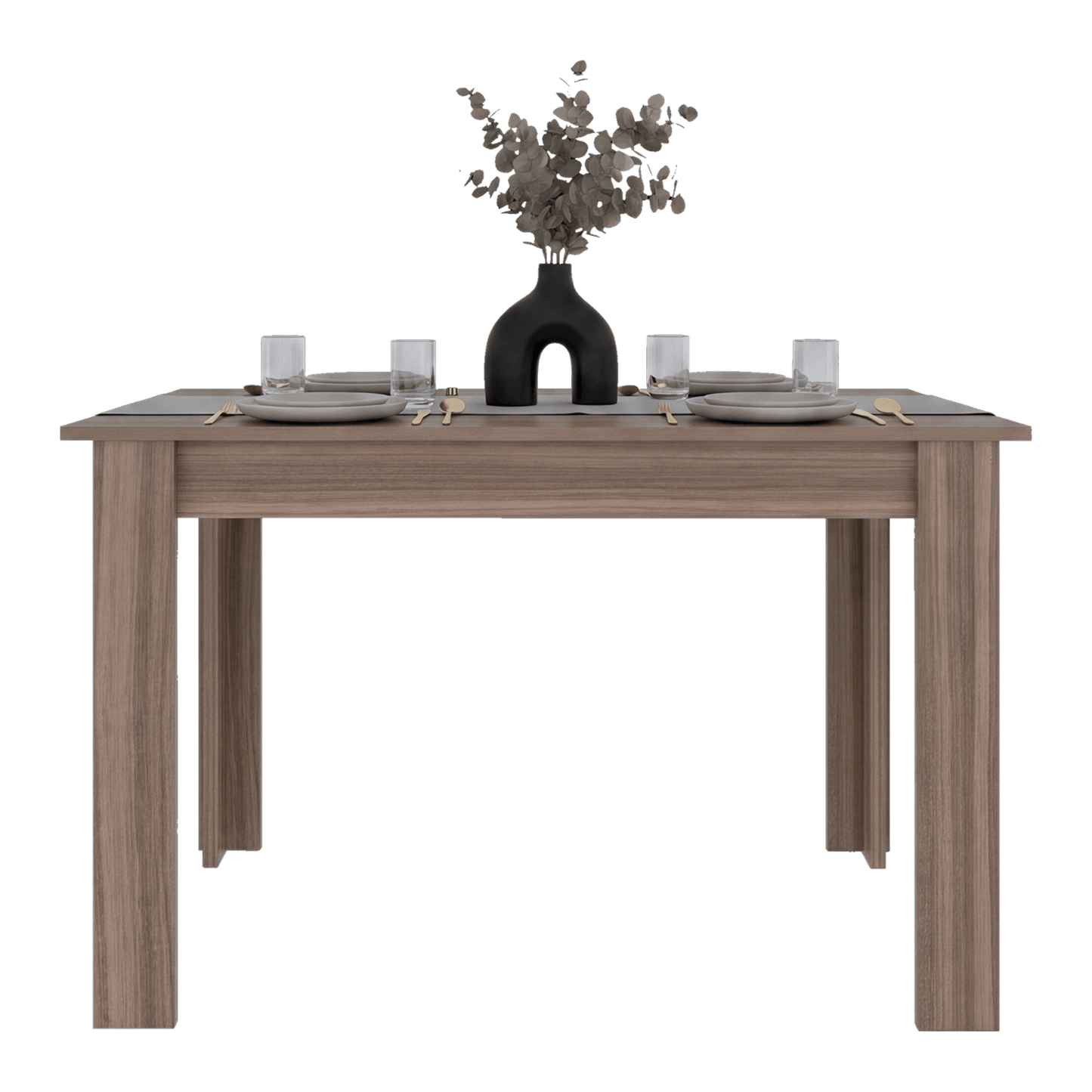 Mesa Comedor Portofino 75X120X88 Rta Avellana