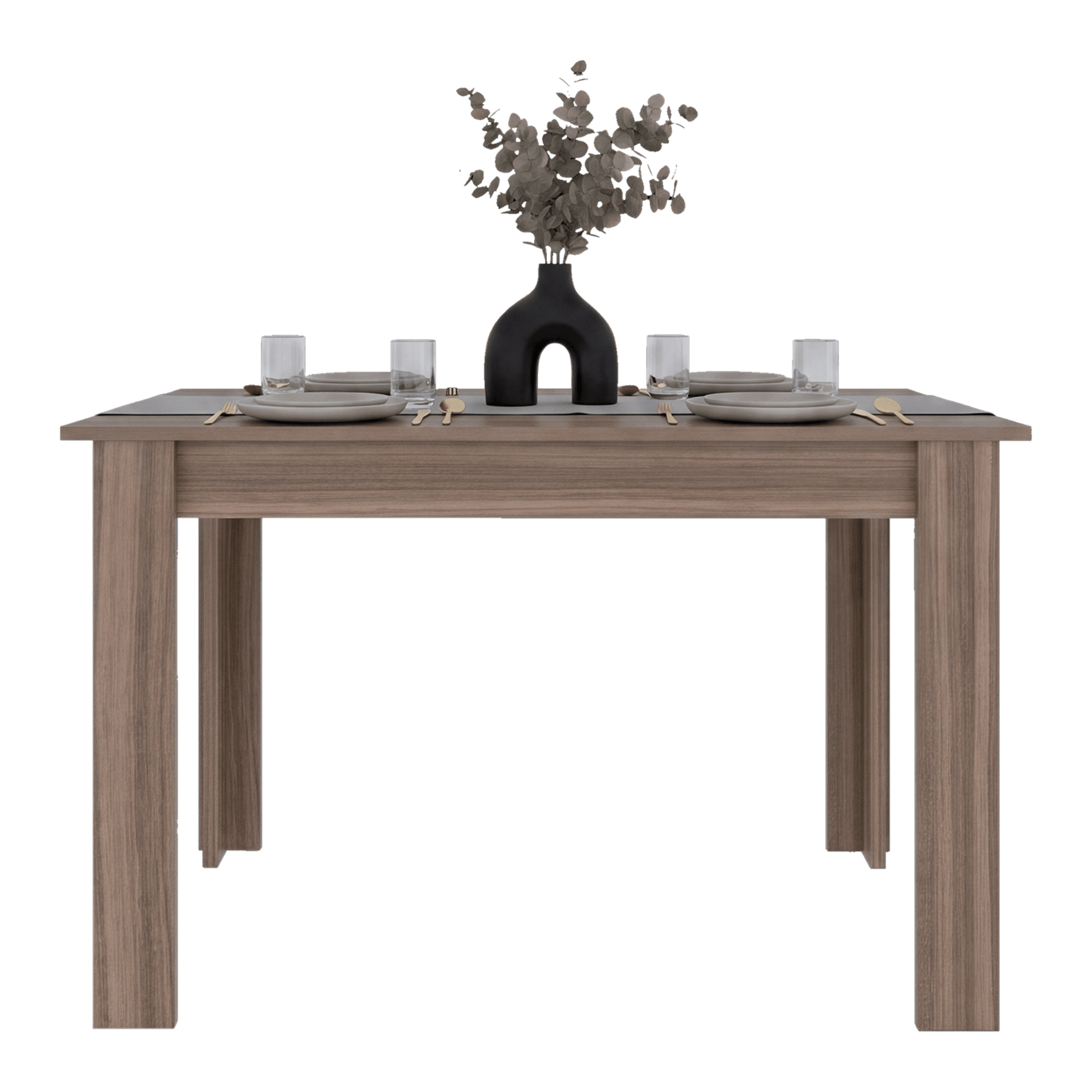 Mesa Comedor Portofino 75X120X88 Rta Avellana
