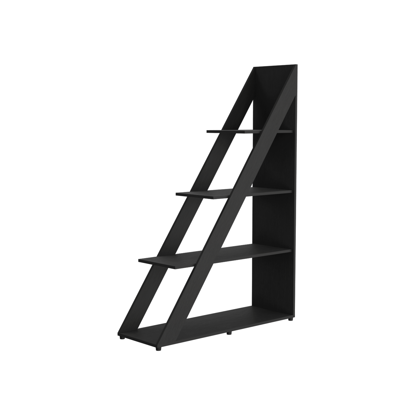 Biblioteca Diagonal Lorain 150X105X34 Rta Wengue